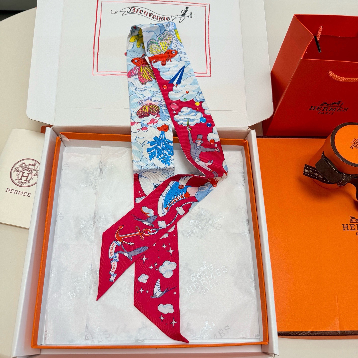 Hermes Scarf Hermes “ ”Twilly — photo 5