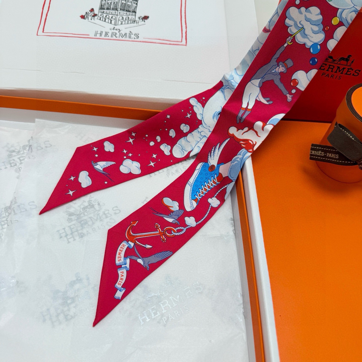 Hermes Scarf Hermes “ ”Twilly — photo 7