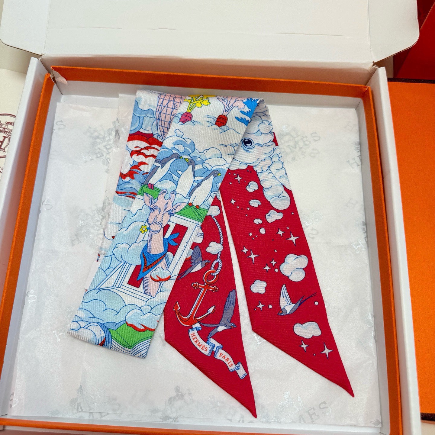 Hermes Scarf Hermes “ ”Twilly — photo 8