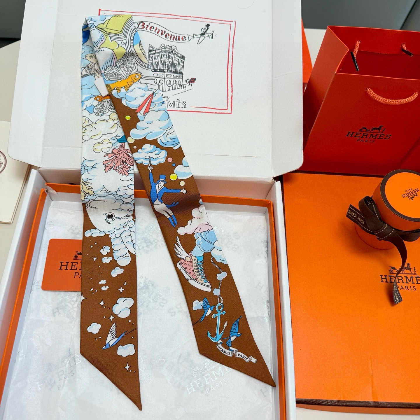 Sciarpa Hermes “ ”Twilly — photo 3