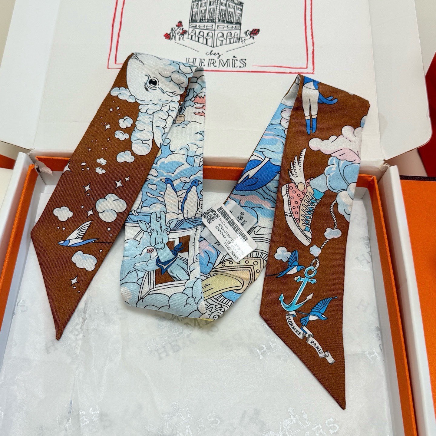 Sciarpa Hermes “ ”Twilly — photo 8