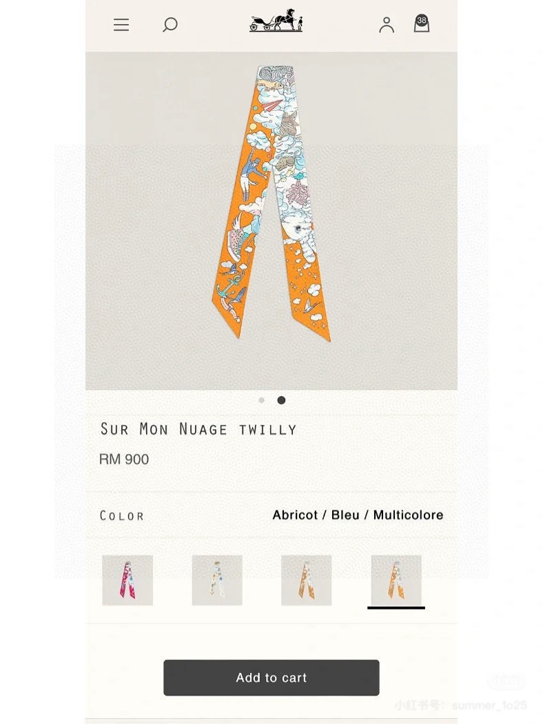 Hermes Scarf Hermes “ ”Twilly