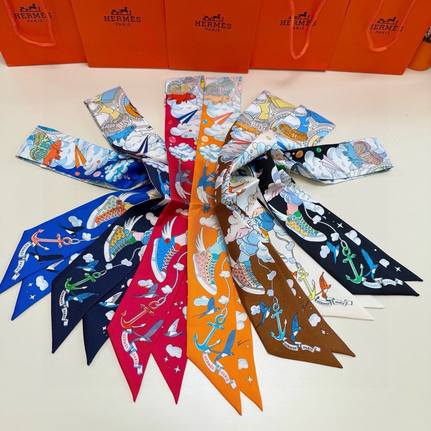 Hermes Scarf Hermes “ ”Twilly — photo 11
