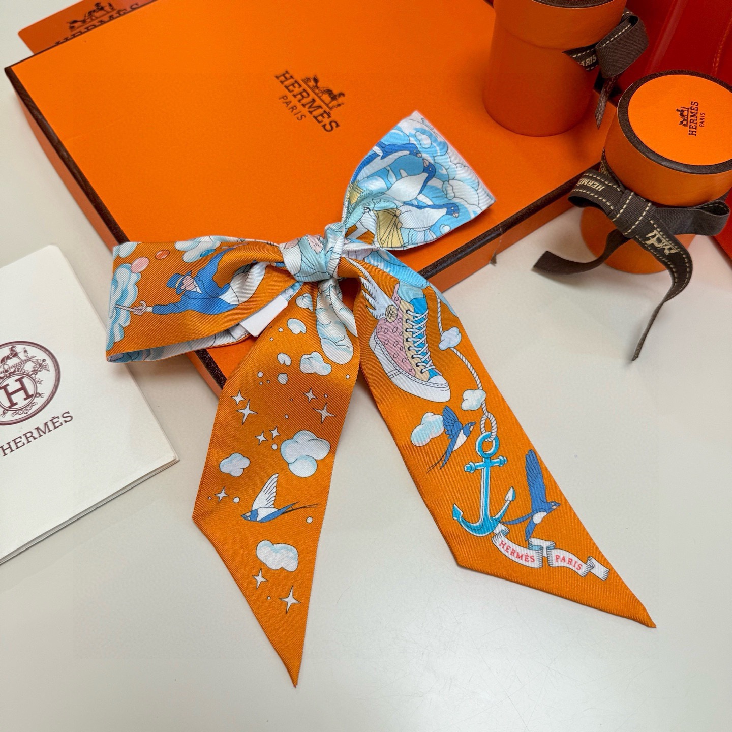 Hermes Scarf Hermes “ ”Twilly — photo 12