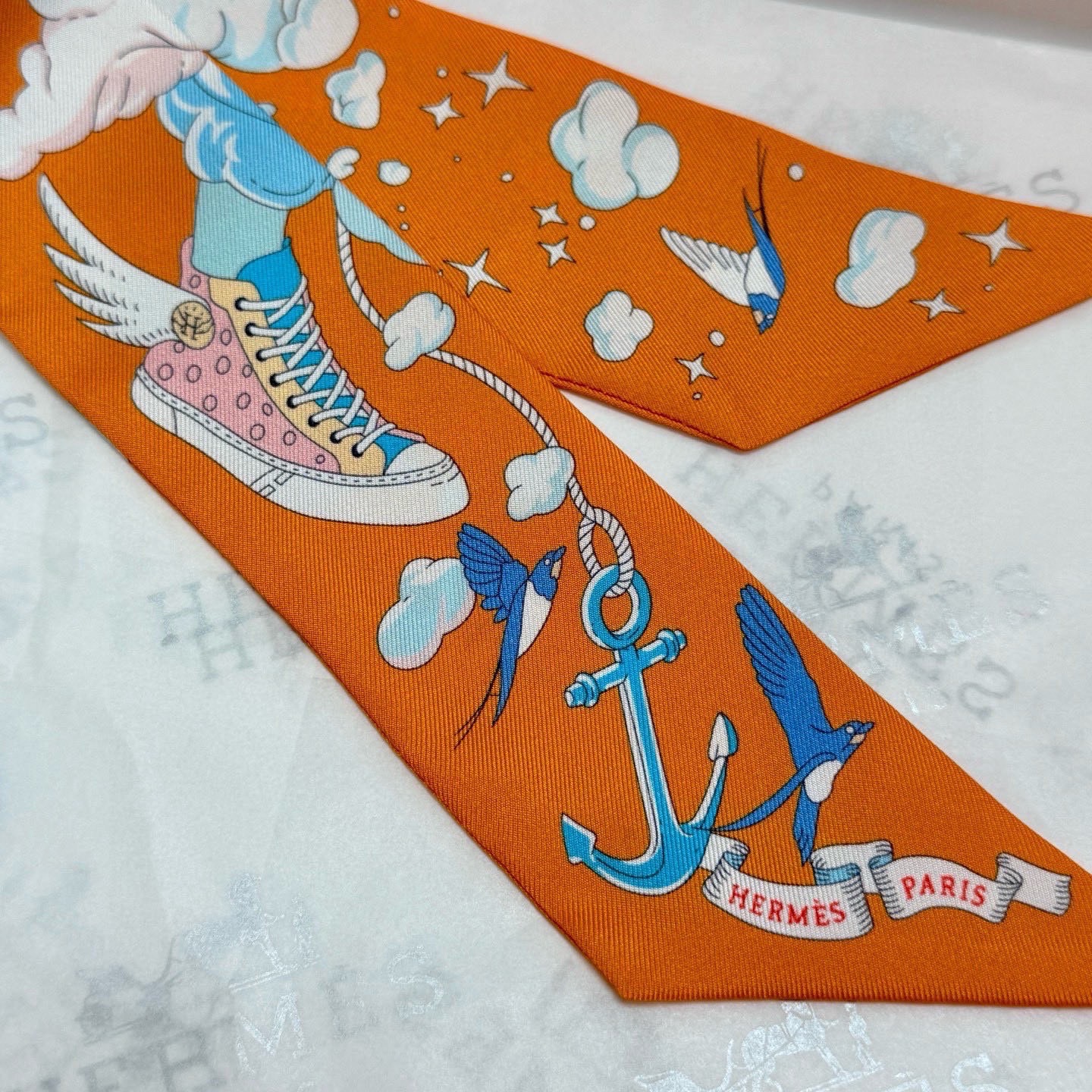 Hermes Scarf Hermes “ ”Twilly — photo 9