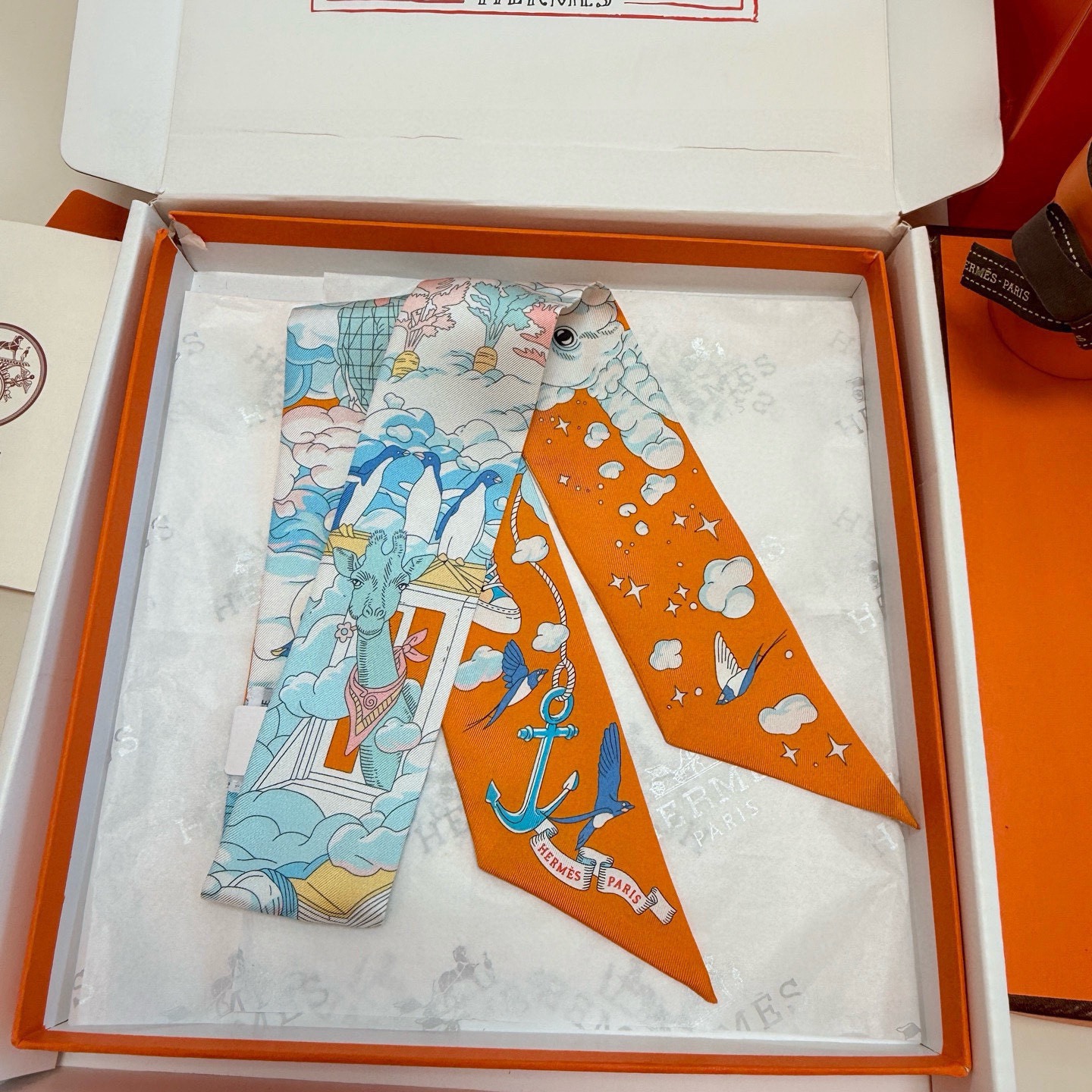 Hermes Scarf Hermes “ ”Twilly — photo 8