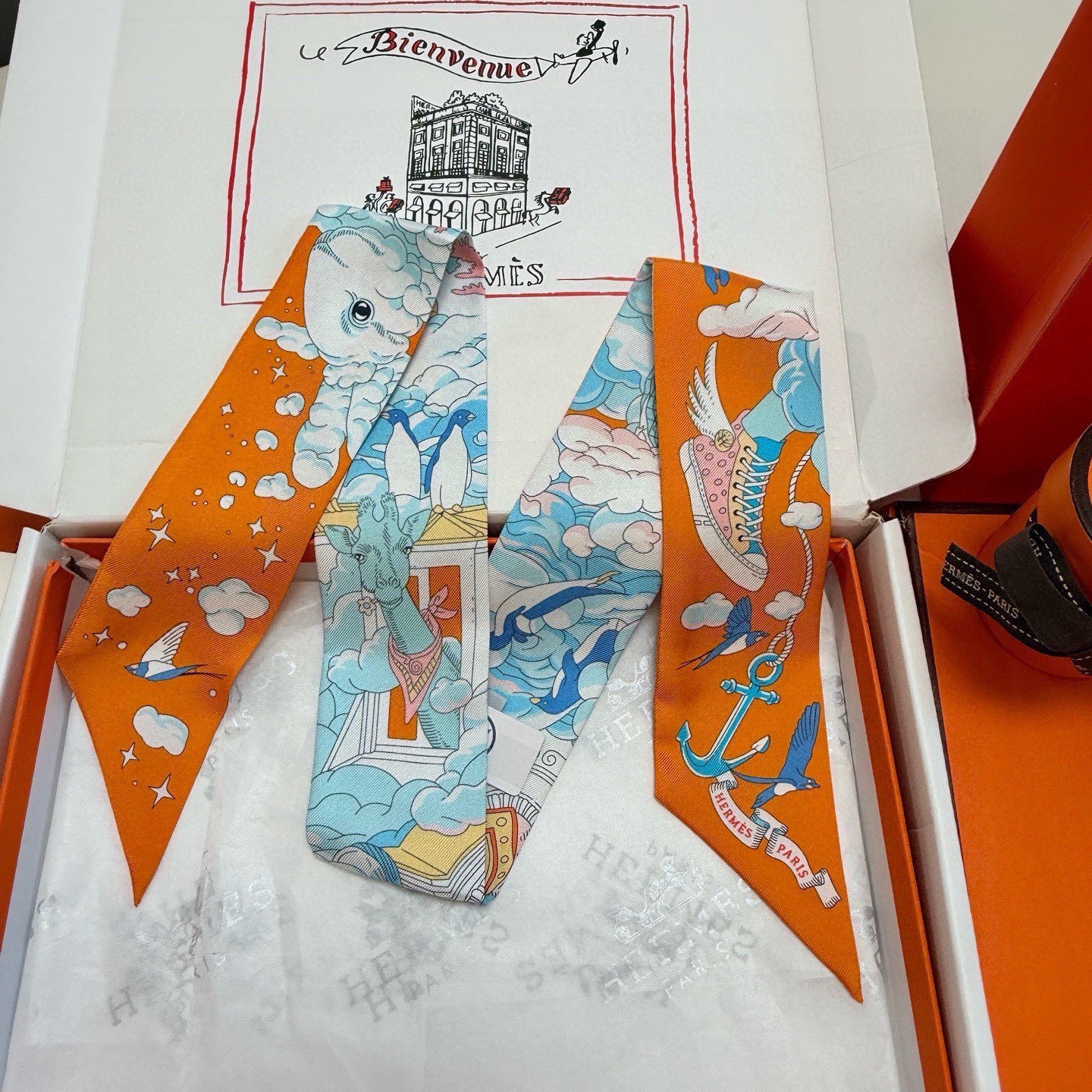 Hermes Scarf Hermes “ ”Twilly — photo 6