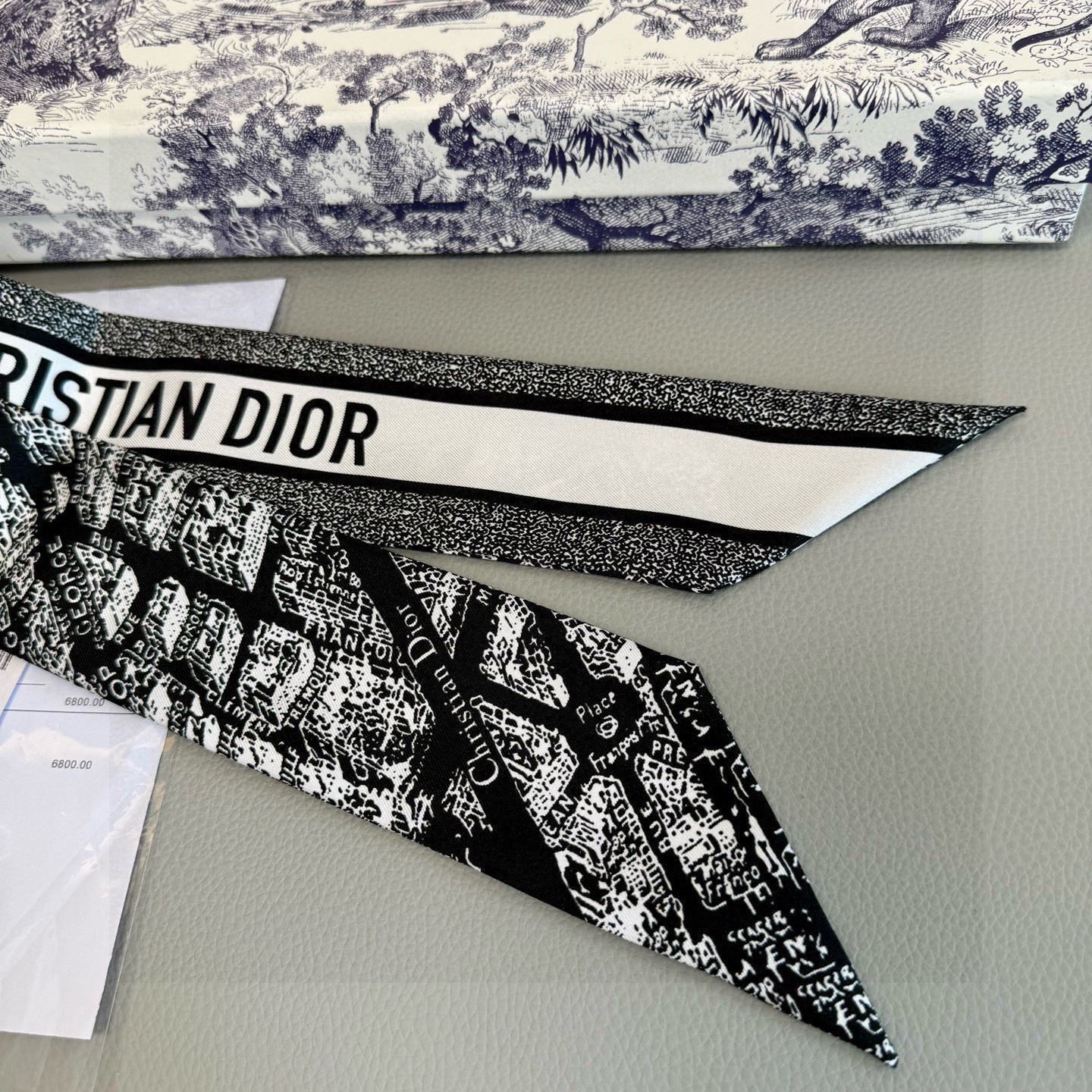 Шарф Dior Twilly Dior — photo 3