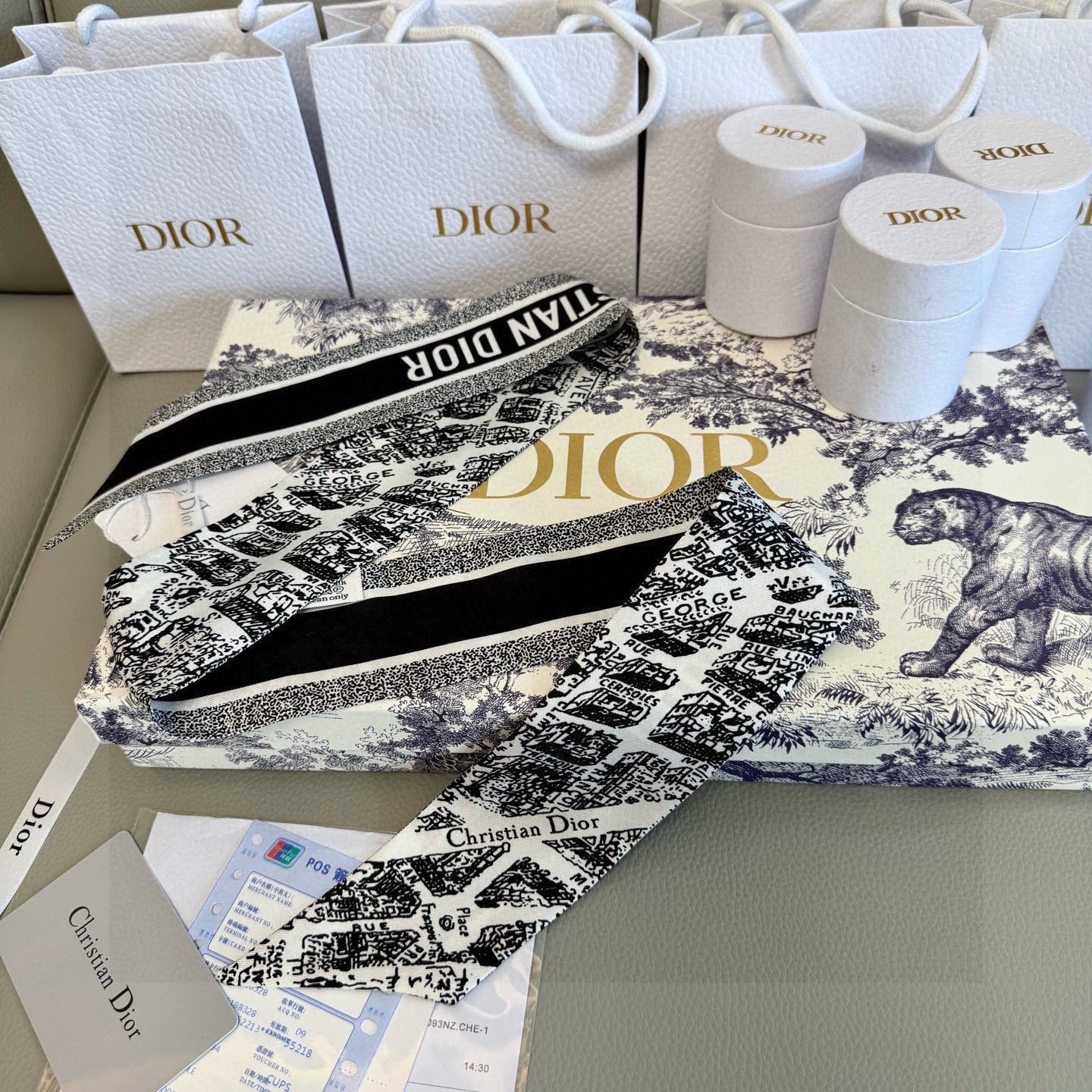 Dior skjerf Dior twilly — photo 3