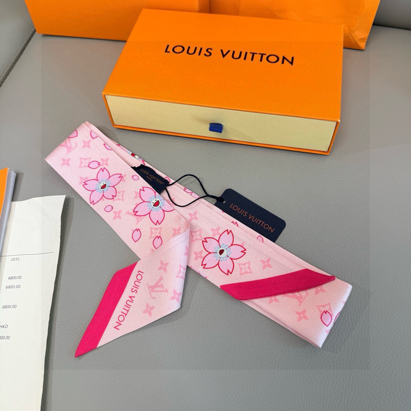 LV scarf ??2025 New twilly Lv100% — photo 7