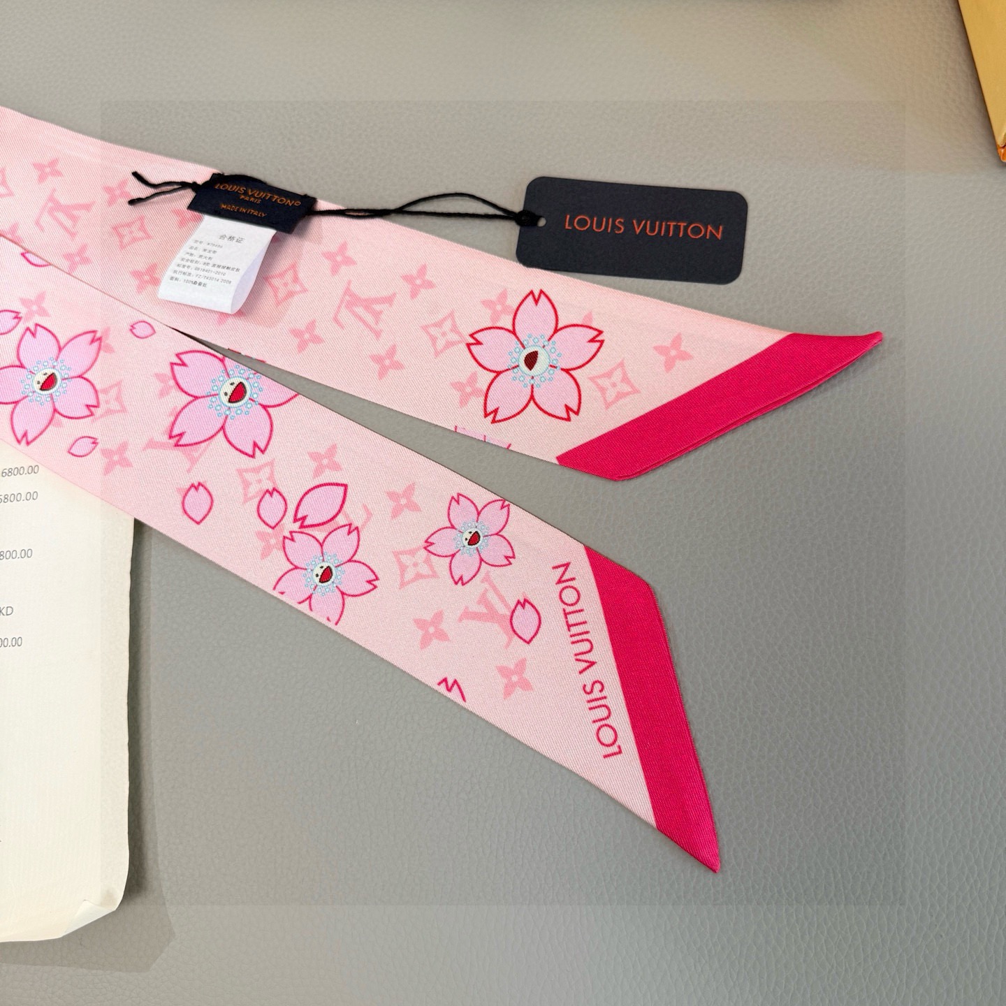 LV scarf ??2025 New twilly Lv100% — photo 9