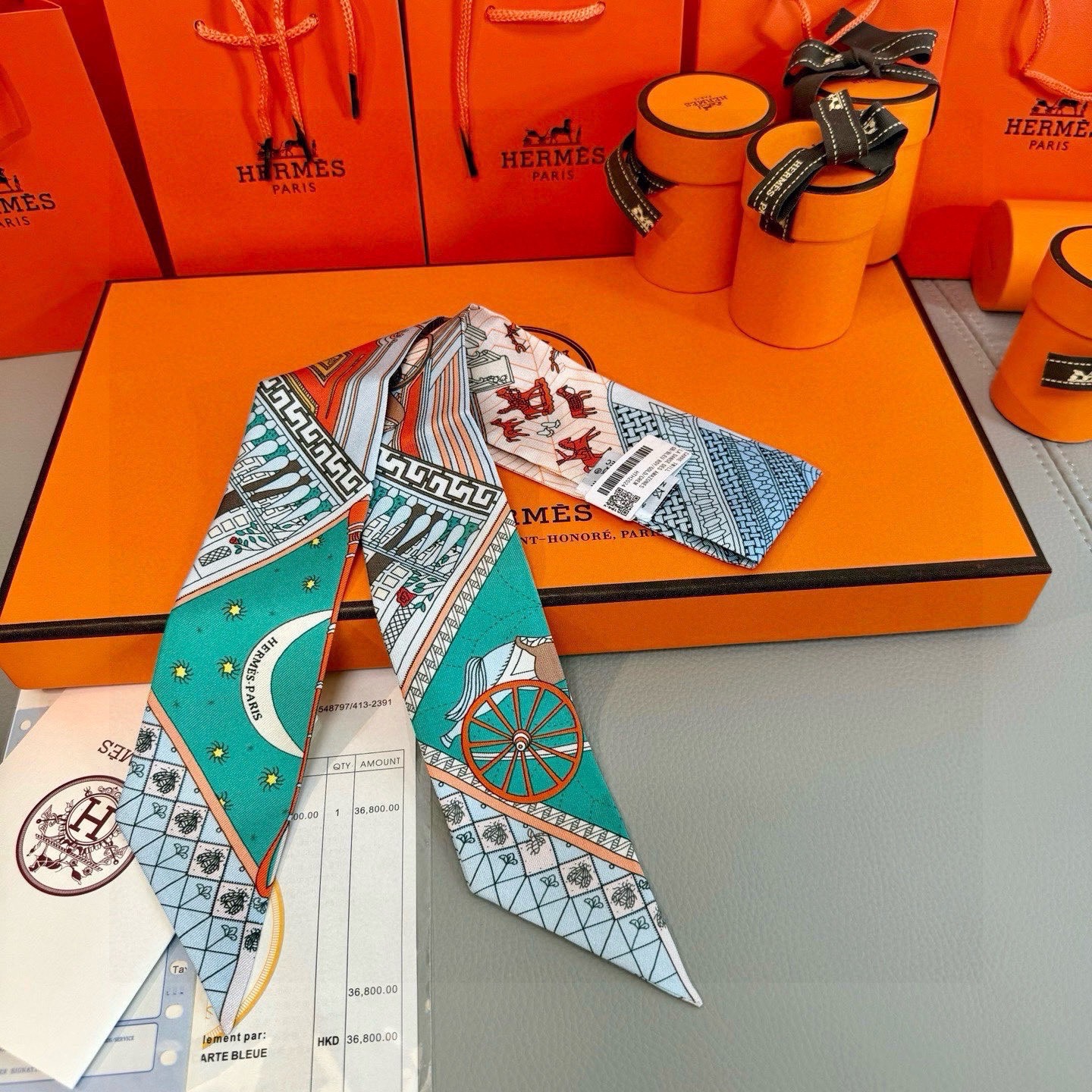 Hermes tørklæde Hermes “ ”Twilly — photo 4