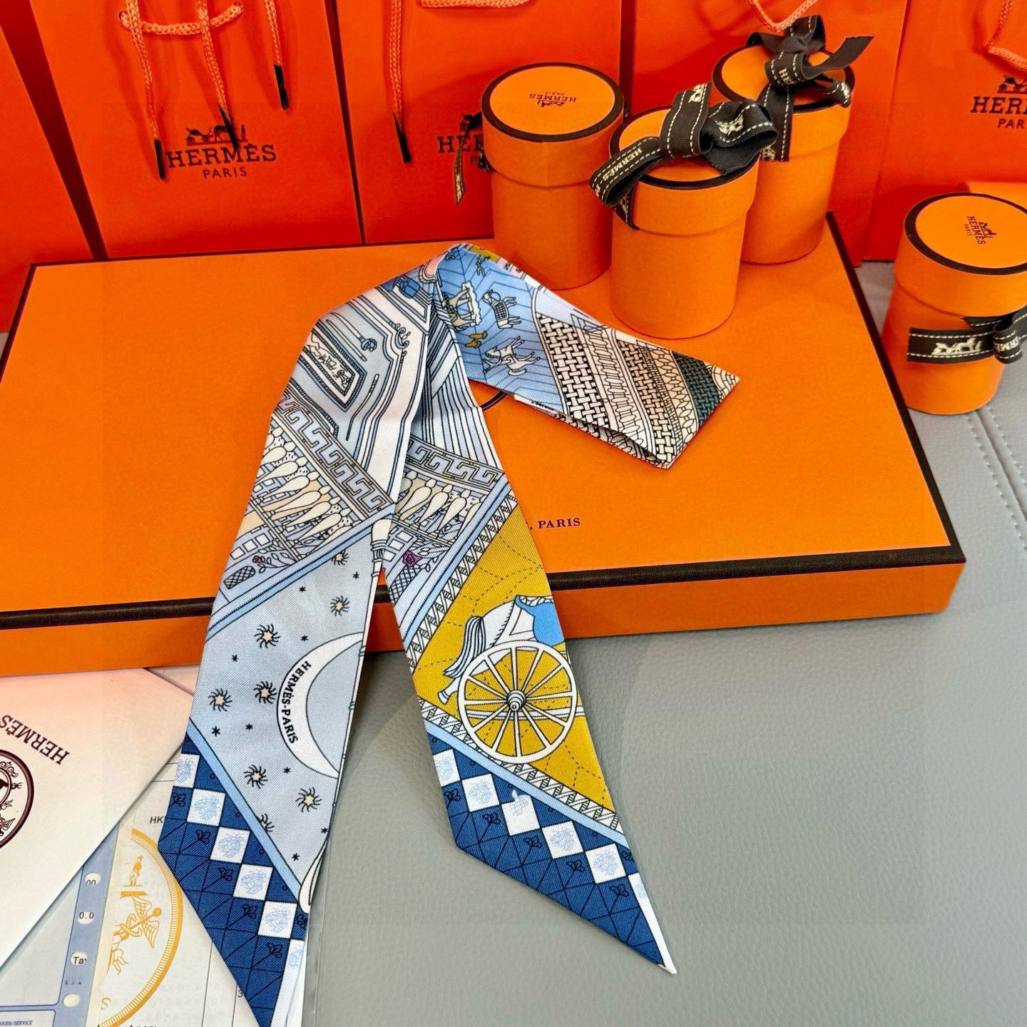 Hermes Scarf Hermes “ ”Twilly — photo 5