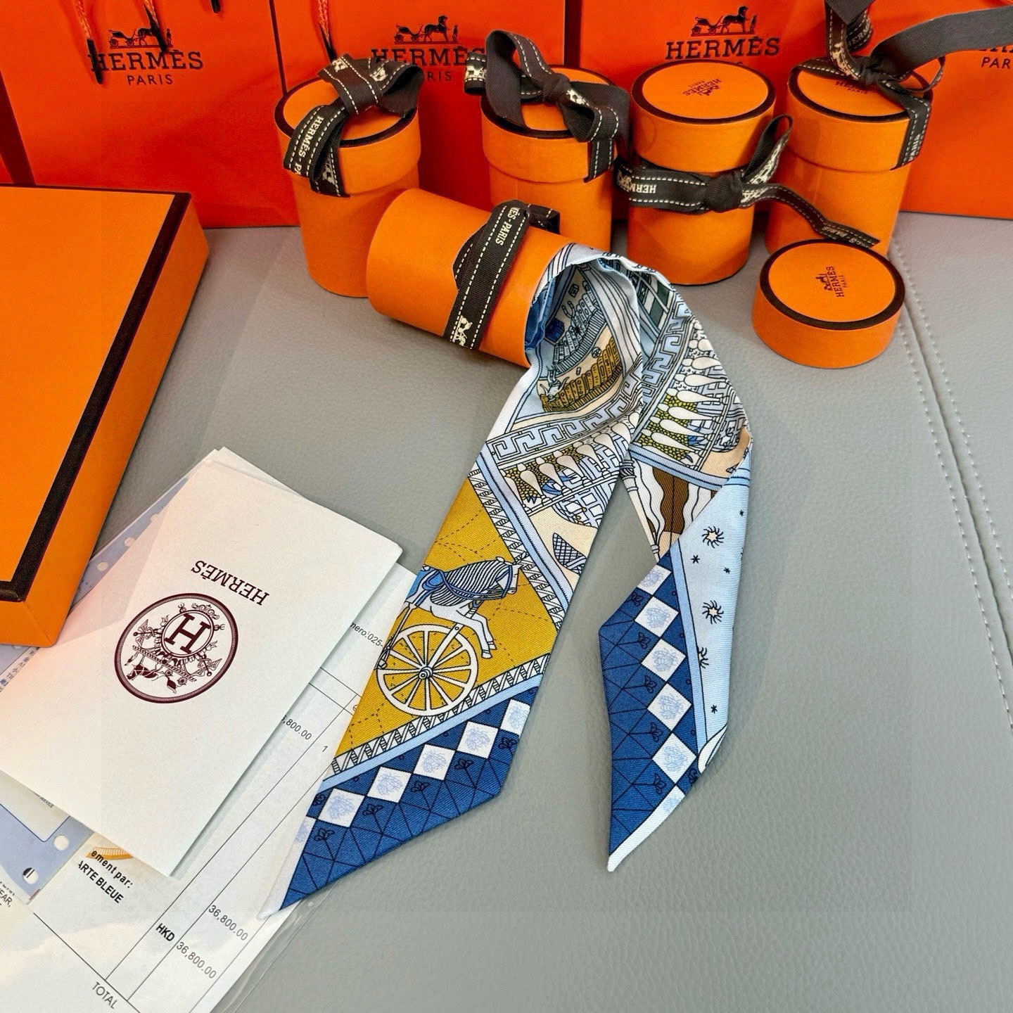Hermes Scarf Hermes “ ”Twilly — photo 6