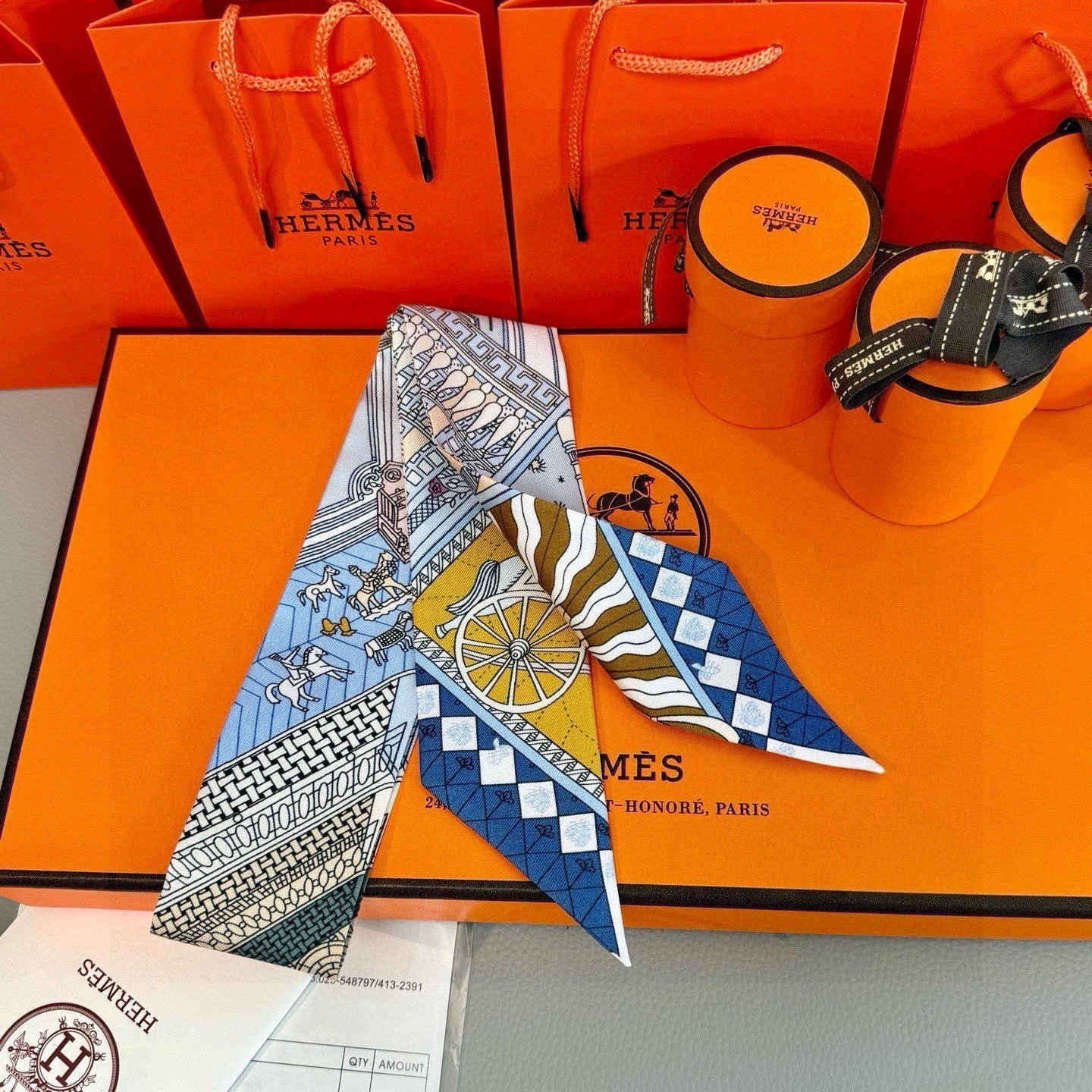 Hermes Scarf Hermes “ ”Twilly — photo 4