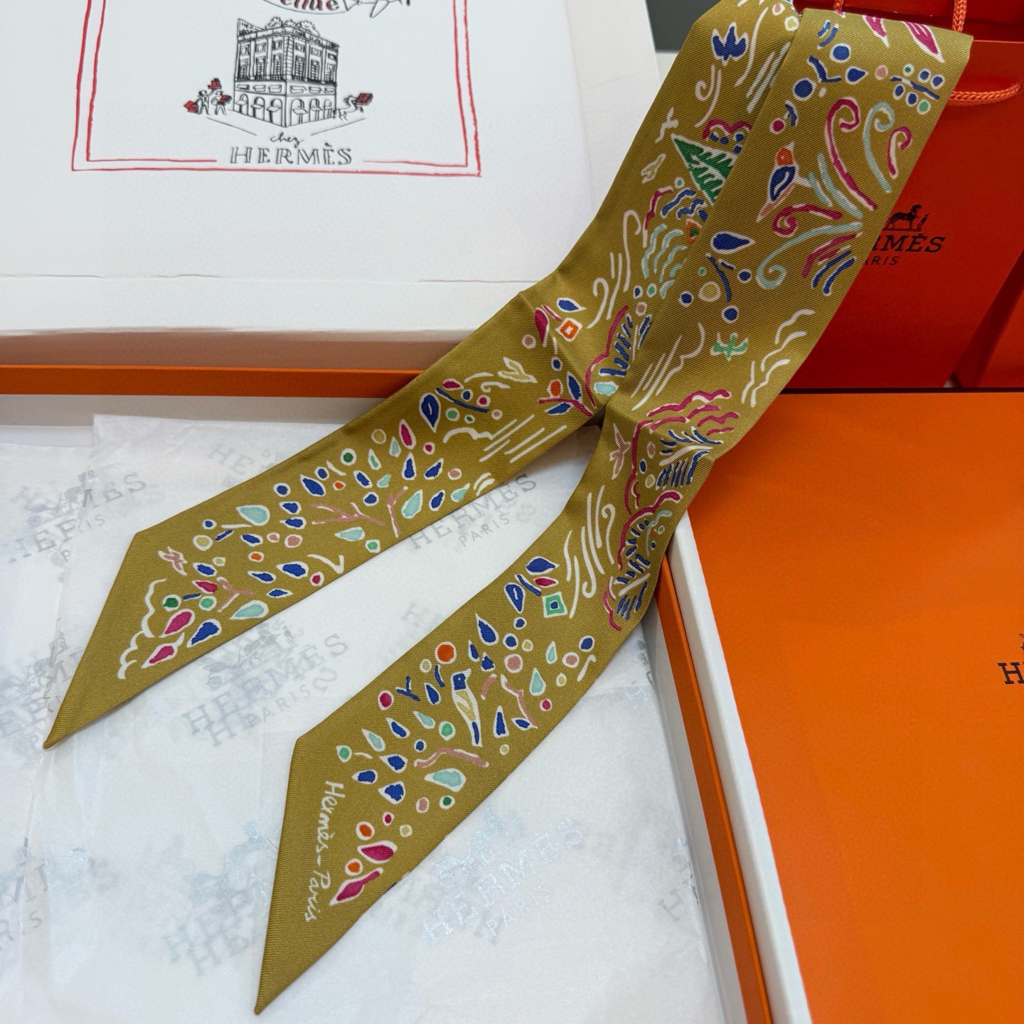 Hermes Scarf HermesHermes “ ”Twilly — photo 5