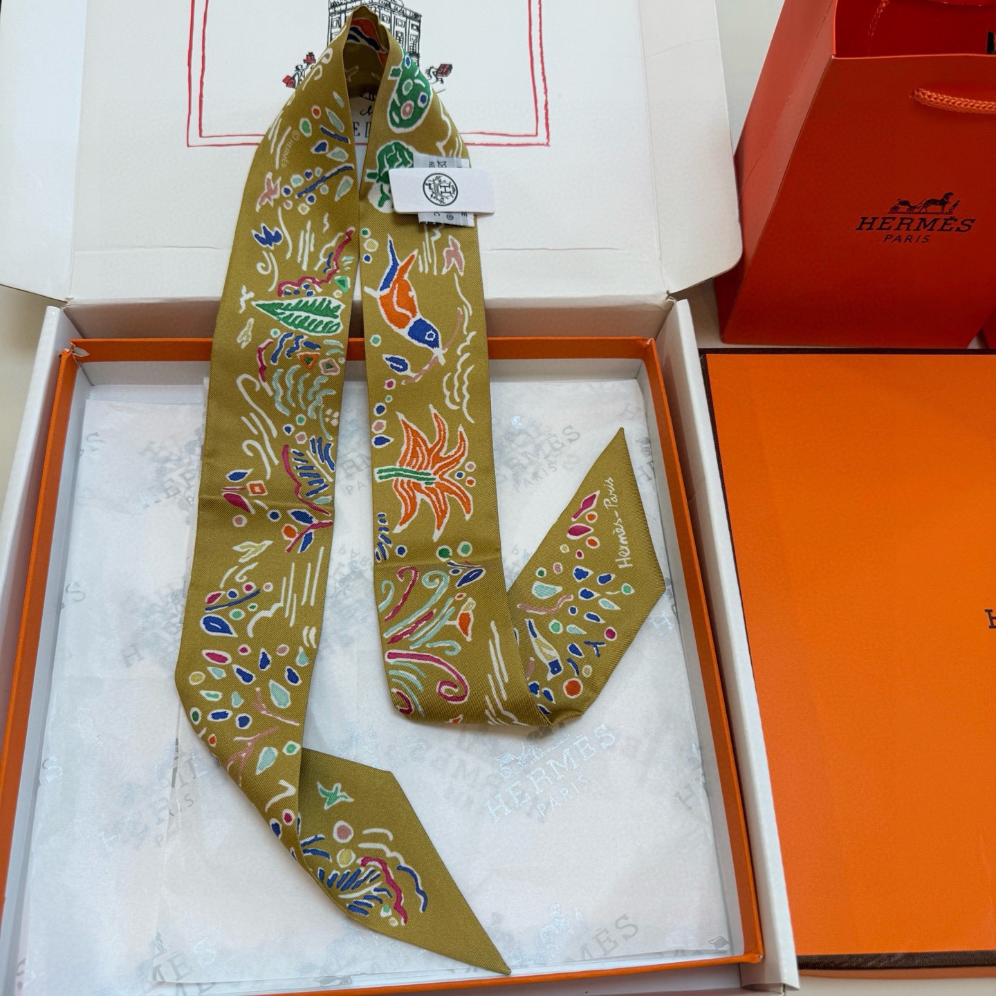 Hermes Scarf HermesHermes “ ”Twilly — photo 8