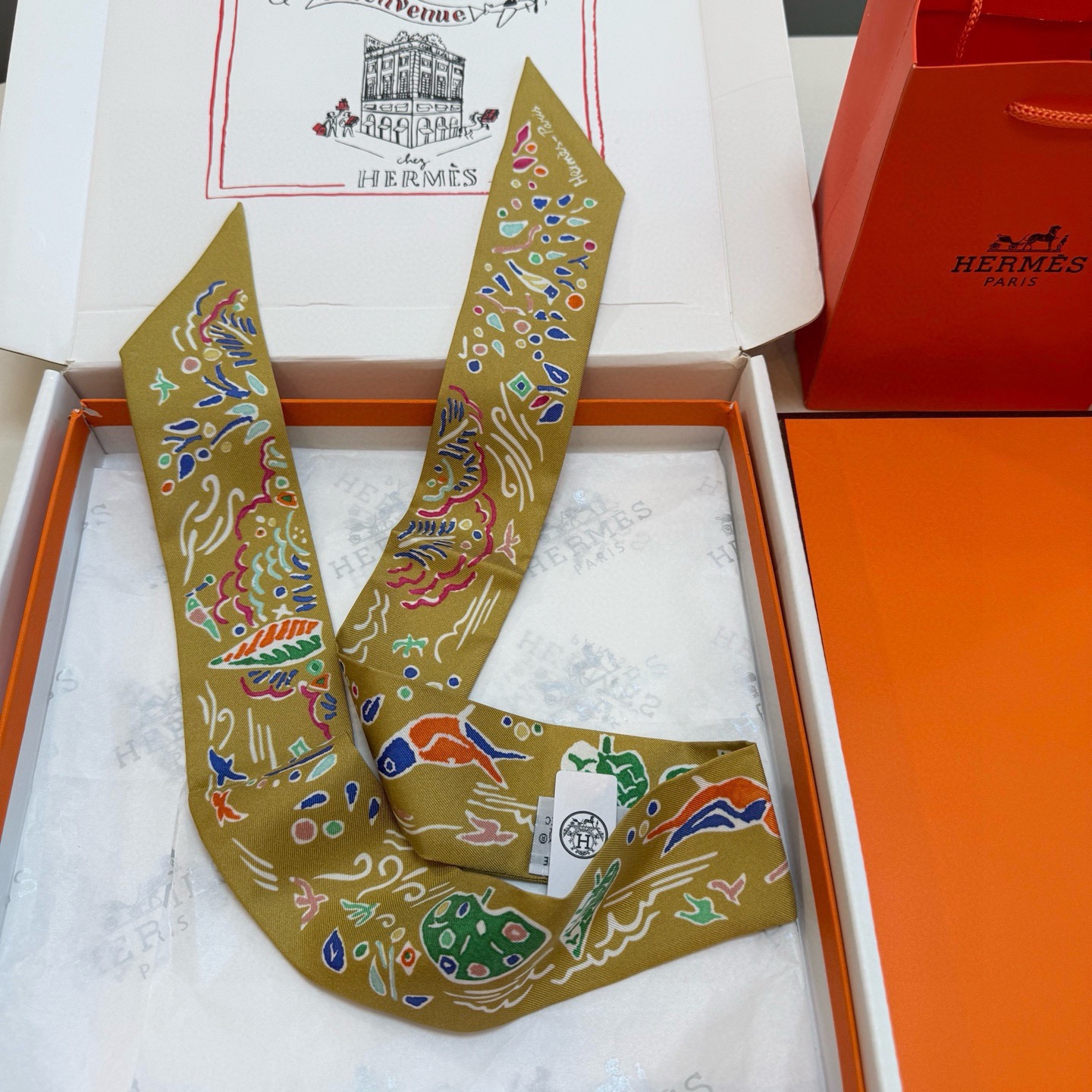 Hermes Scarf HermesHermes “ ”Twilly — photo 6