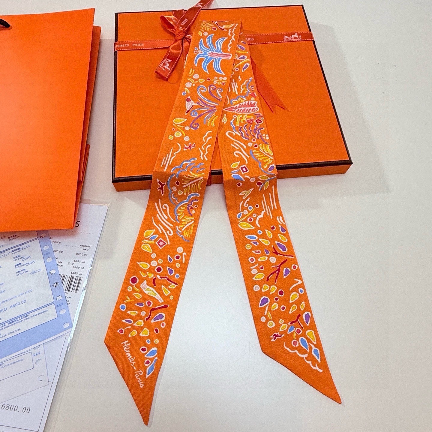 Lenço Hermes “ ”Twilly — photo 4