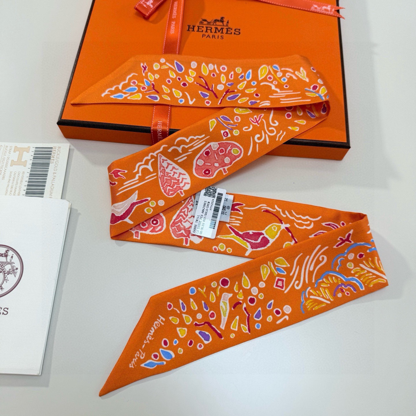 Lenço Hermes “ ”Twilly — photo 6