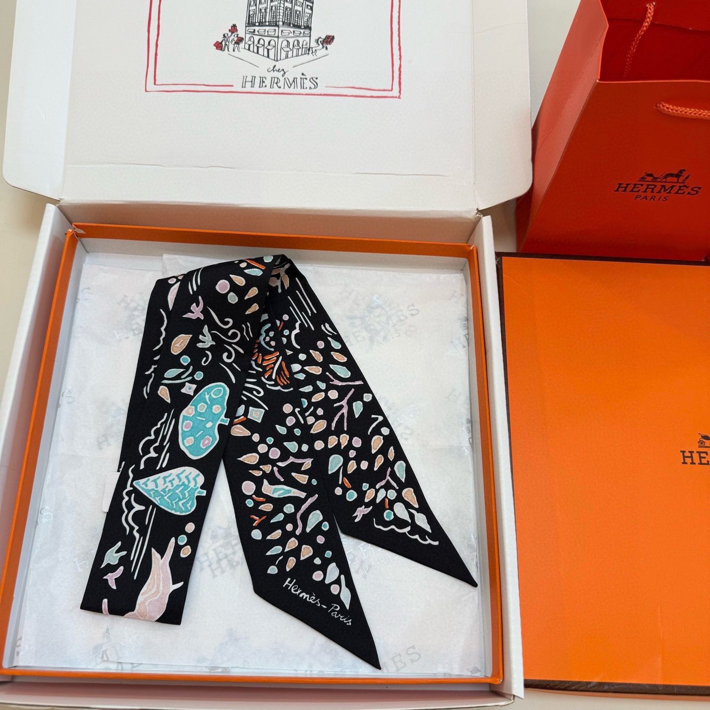 Hermes Sjaal Hermes “ ”Twilly — photo 4