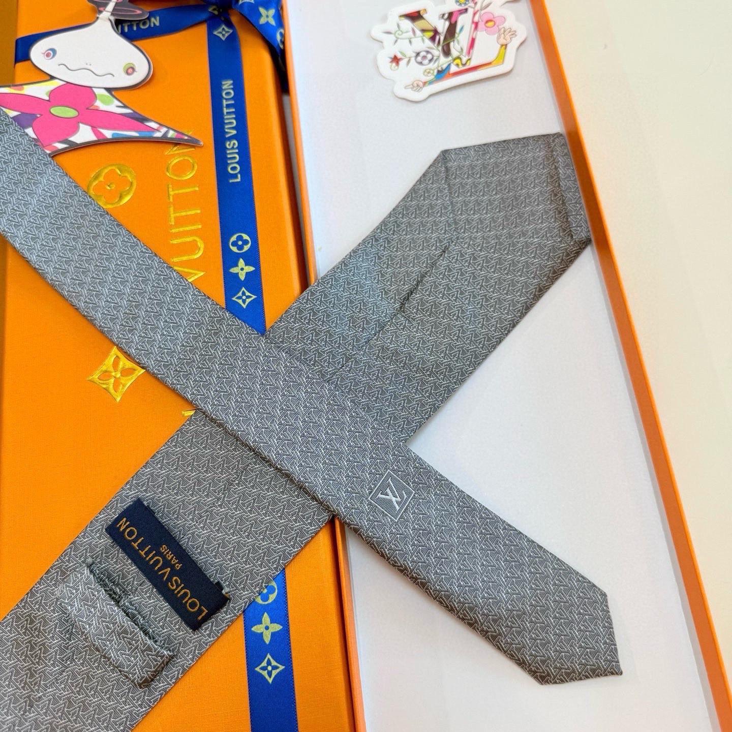 🌾新款Lv领带，5色！LV男士领带系列👔👔，稀有😻😻展现精湛手工与时尚优雅的理想选择，此款真丝织就的Di