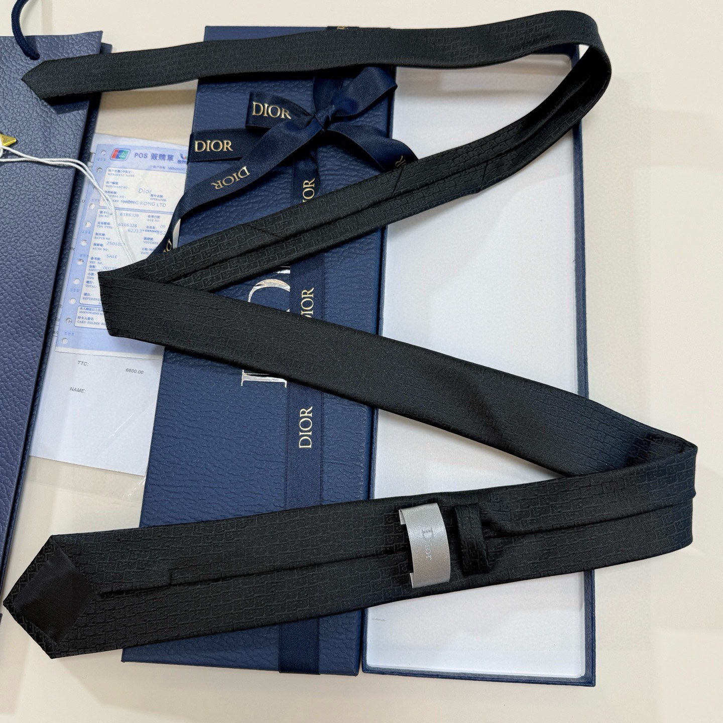 🌾爆款到Dior新款领带 💖💖👔👔Dior男士【Do字母印花领带】，稀有😻😻展现精湛手工与时尚优雅的理想