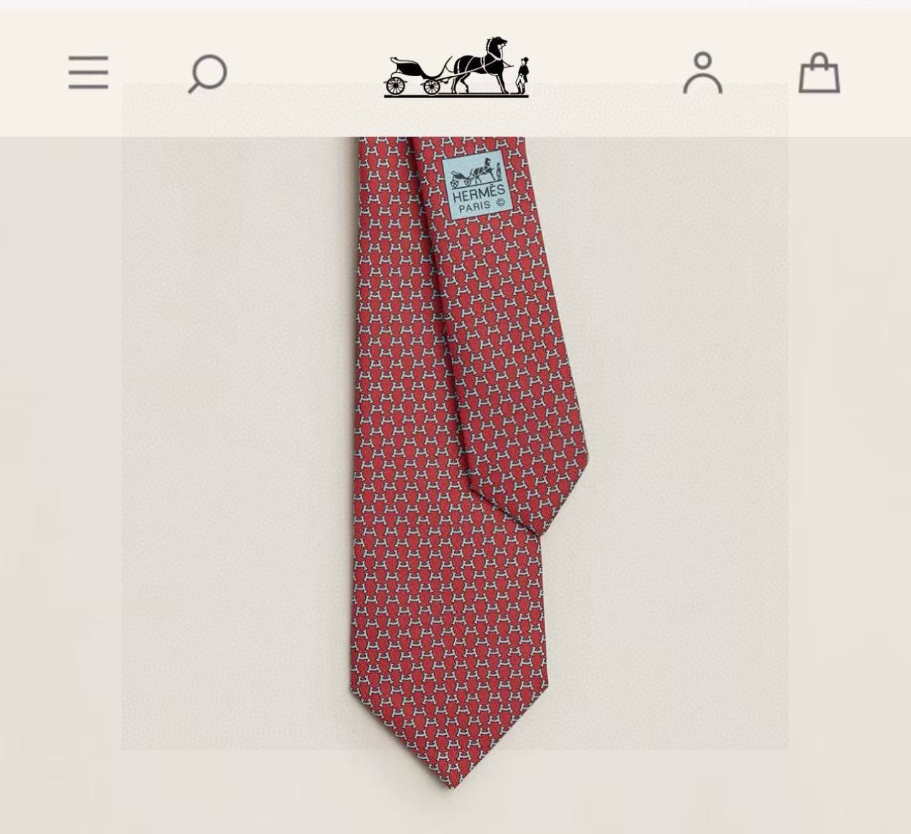 🌾专柜同步新款 爱马仕男士领带！爱马仕领带是每位男士衣橱中不可或缺的单品，也是一段故事的起源。仅有一条规