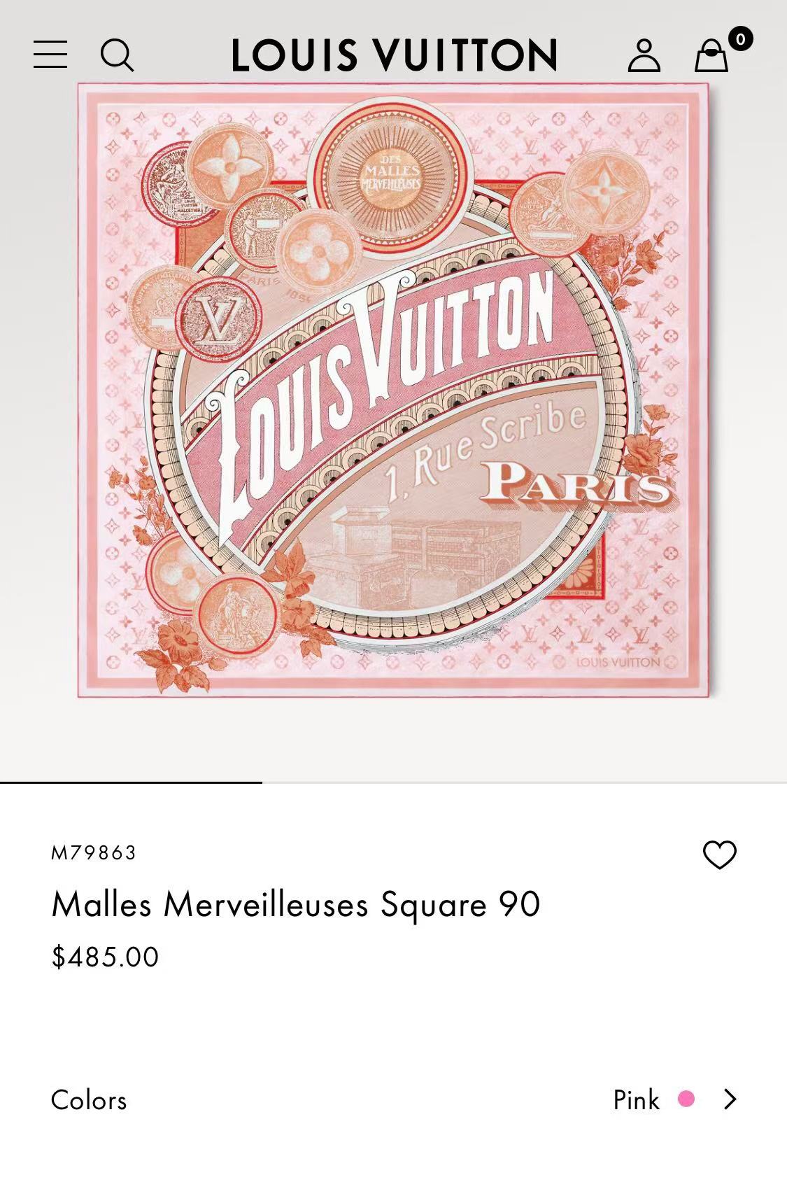 루이비통 스카프 146449 Louis Vuitton Accessories