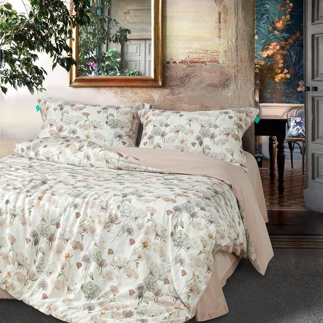 100S Pima Cotton 4-Piece Bedding Set - Comprehensive 2