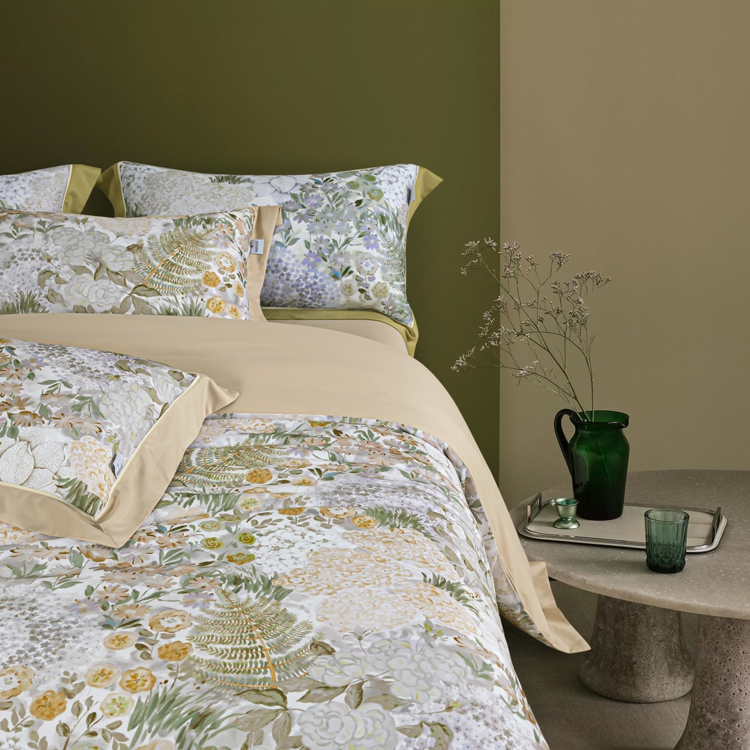 Cotton Brushed 4-Piece Bedding Set - Comprehensive 8