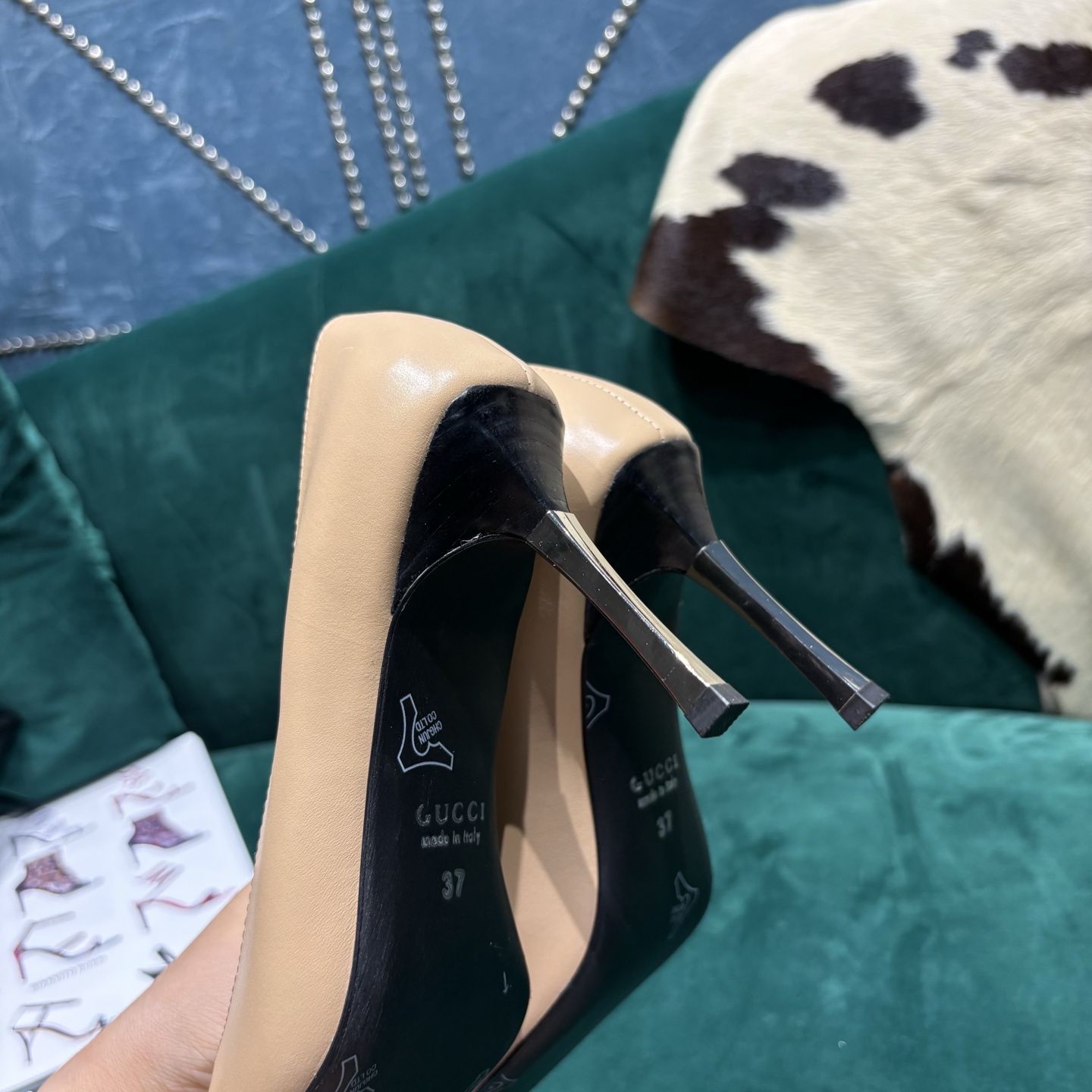 Gucci Style Leather Women's Shoes style reference detail image 7 from source 784678
