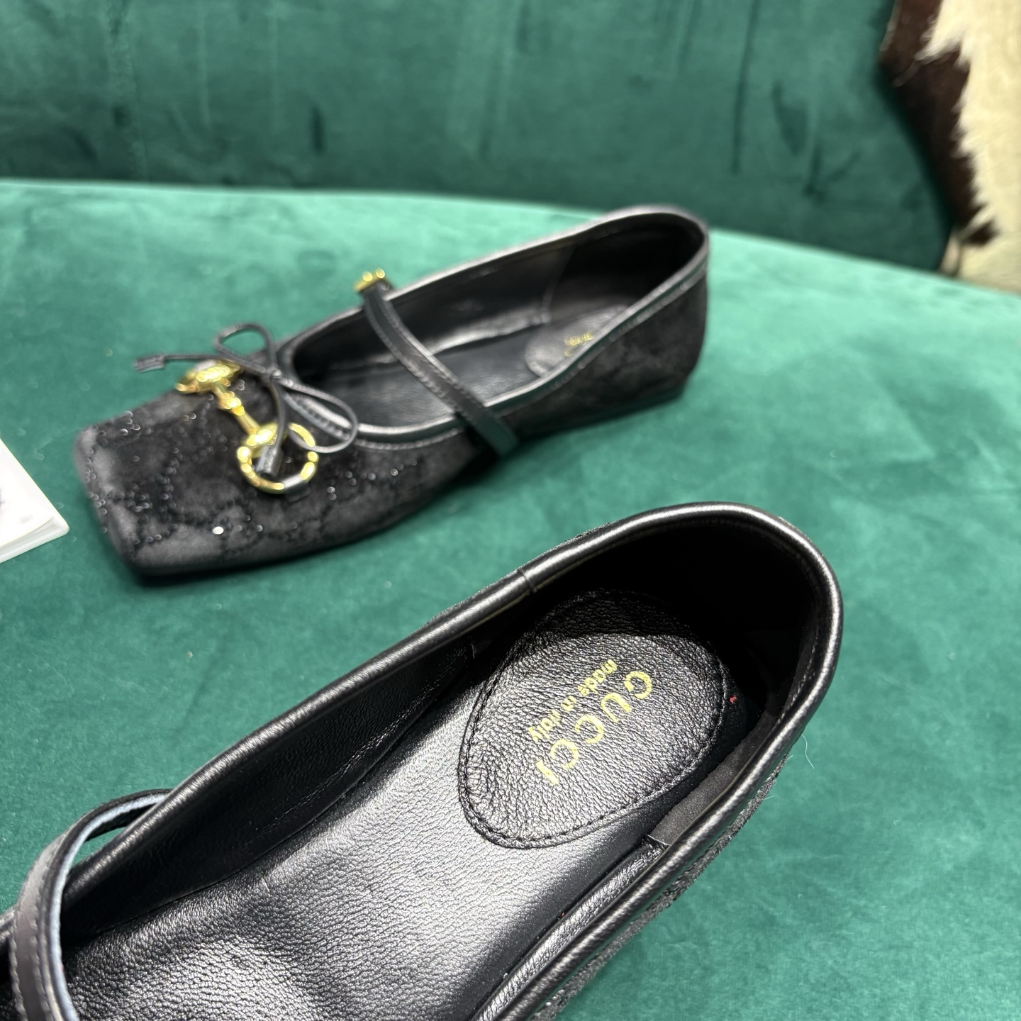 Gucci Style Leather Women's Shoes style reference detail image 6 from source 784699