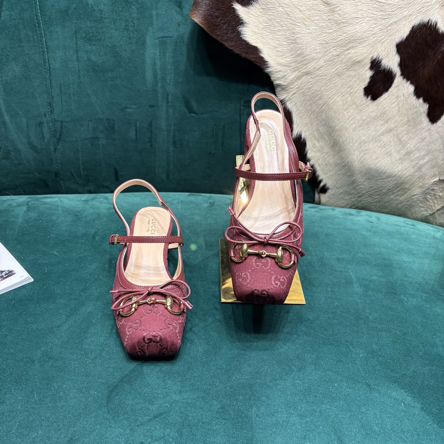 Gucci Style Leather Women's Shoes style reference detail image 8 from source 784695