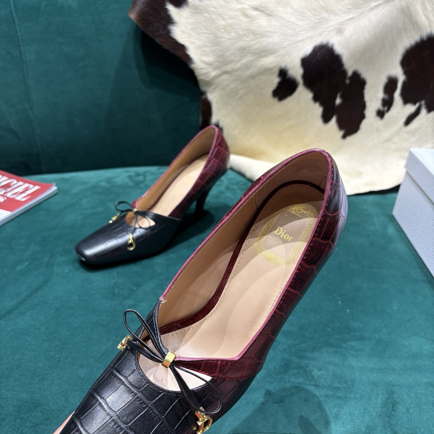 Dior Style Leather Women's Shoes style reference detail image 6 from source 785000