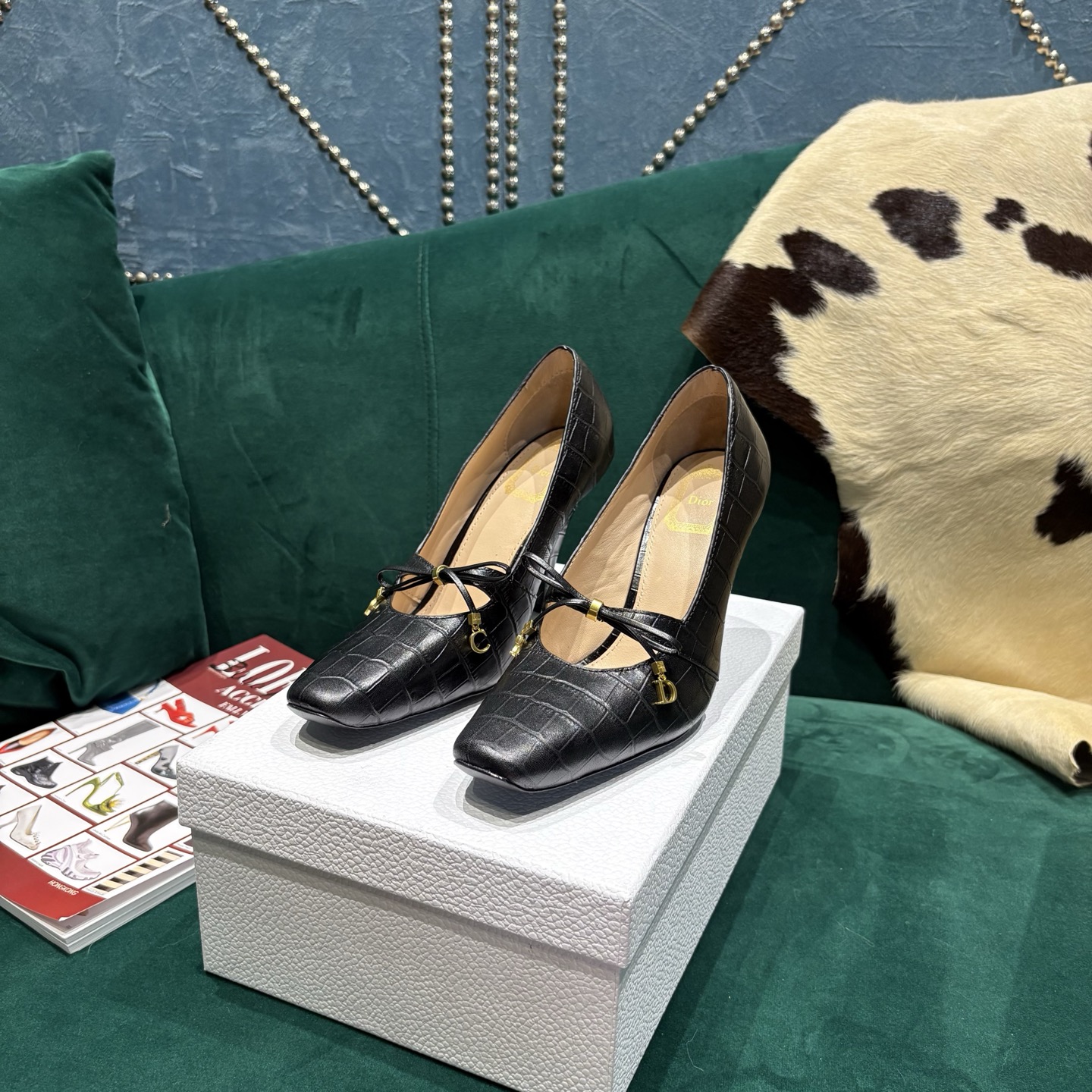 Dior Style Leather Women's Shoes Lookbook Reference image 1