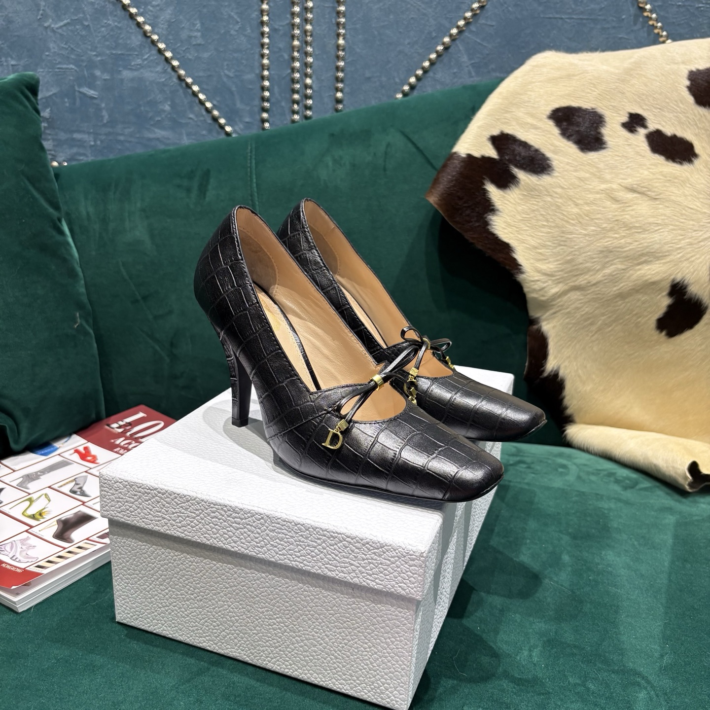 Dior Style Leather Women's Shoes Lookbook Reference image 2