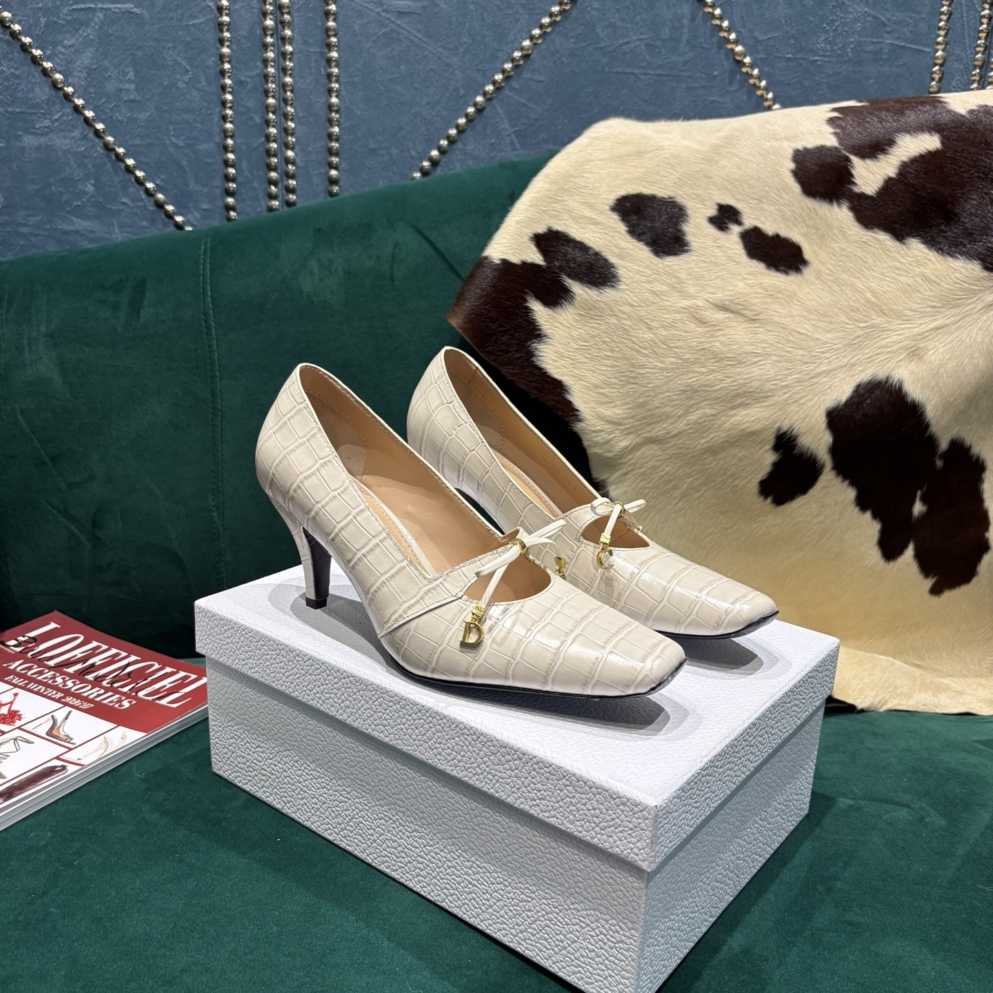 Dior Style Leather Women's Shoes Lookbook Reference image 2