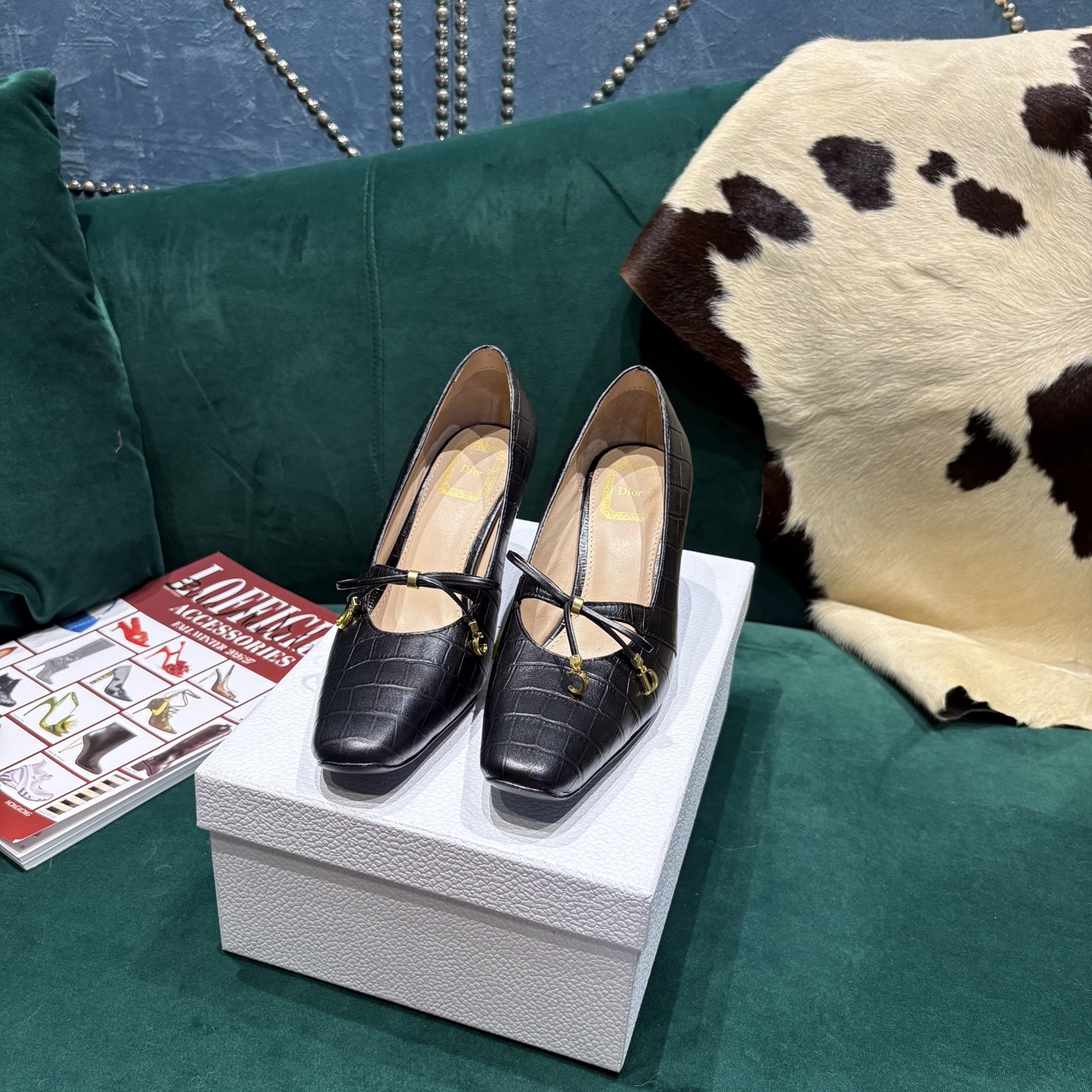 Dior Style Leather Women's Shoes Lookbook Reference image 1