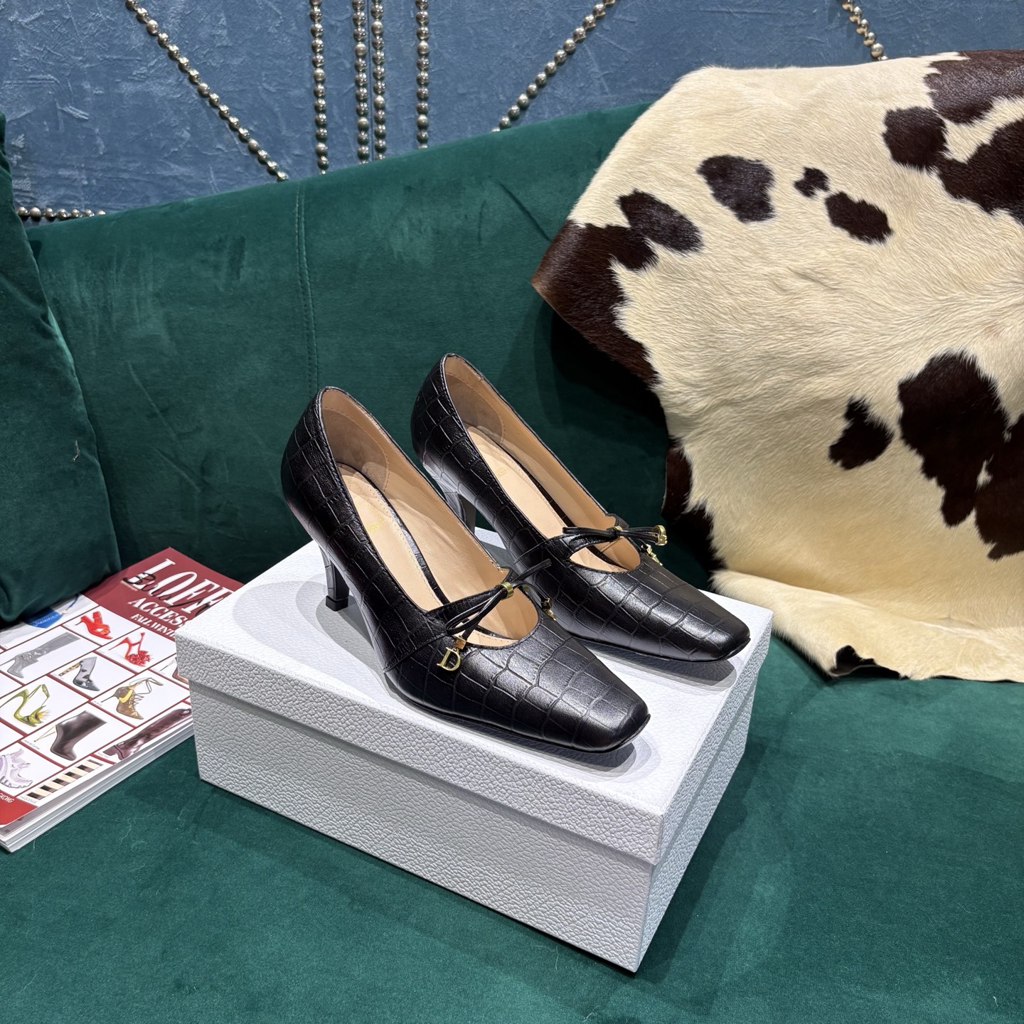 Dior Style Leather Women's Shoes Lookbook Reference image 2