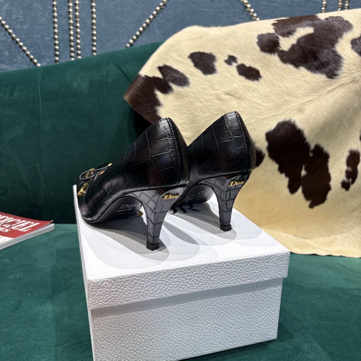 Dior Style Leather Women's Shoes style reference detail image 9 from source 785006