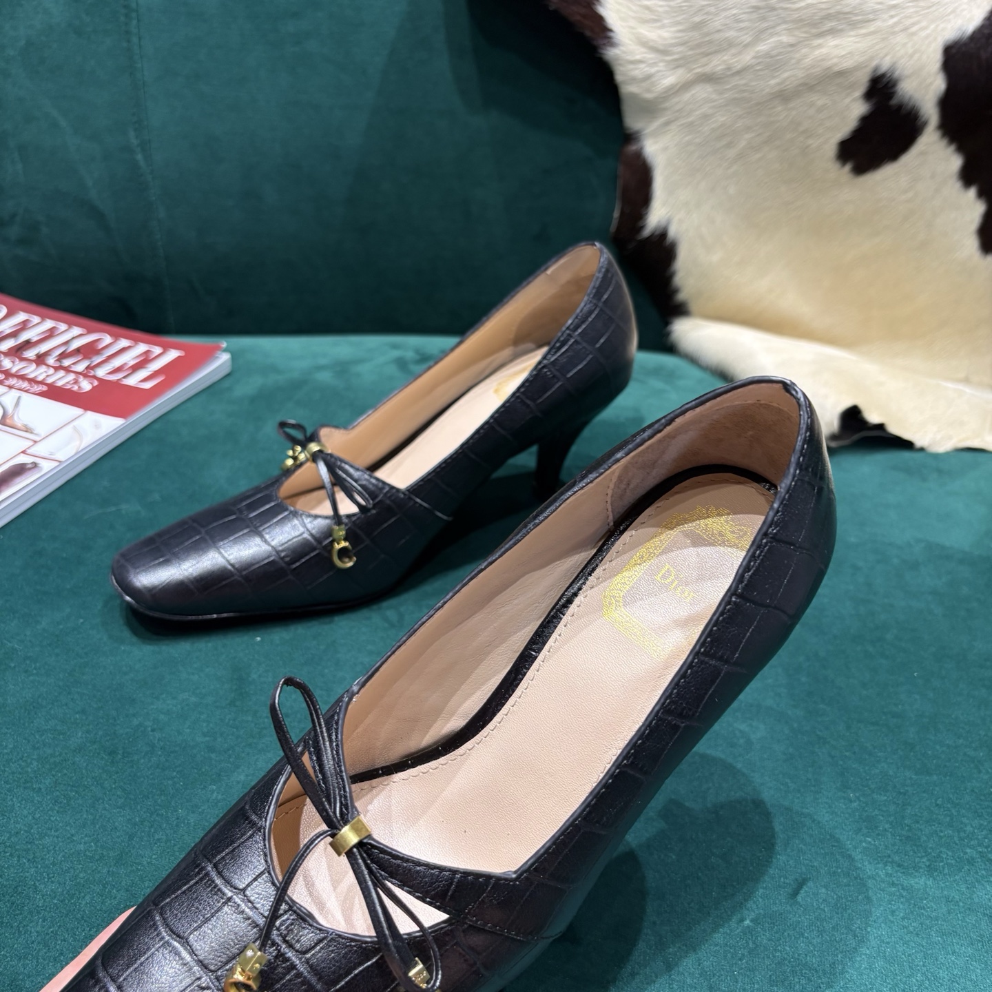 Dior Style Leather Women's Shoes style reference detail image 5 from source 785006