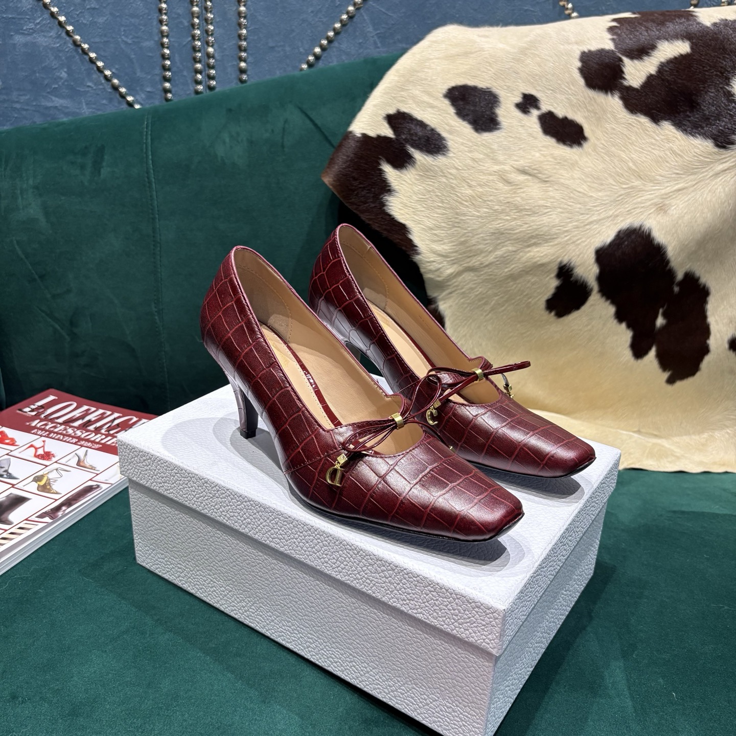 Dior Style Leather Women's Shoes Lookbook Reference image 2
