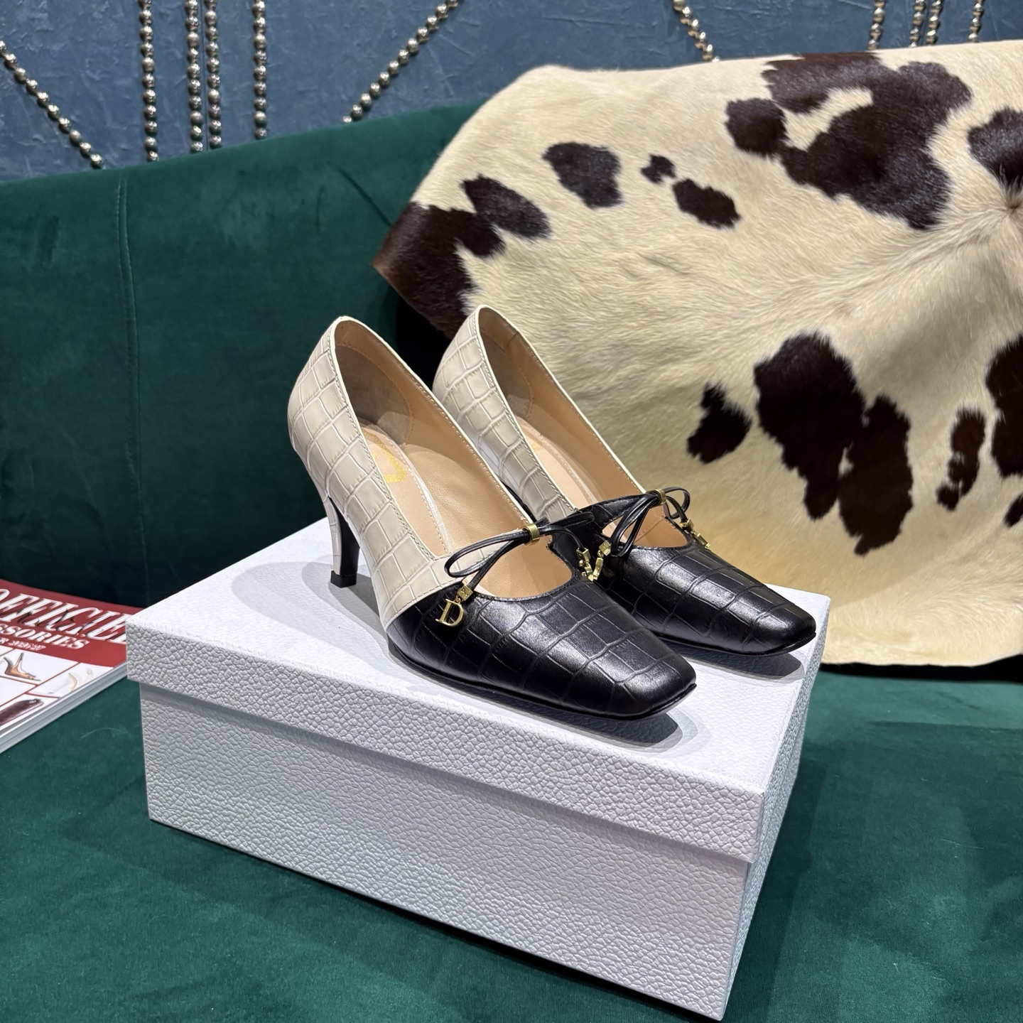 Dior Style Leather Women's Shoes Lookbook Reference image 2