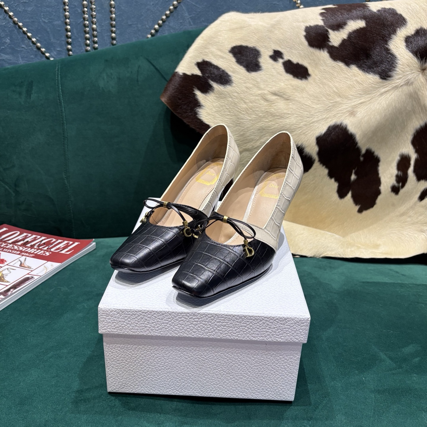 Dior Style Leather Women's Shoes Lookbook Reference image 1