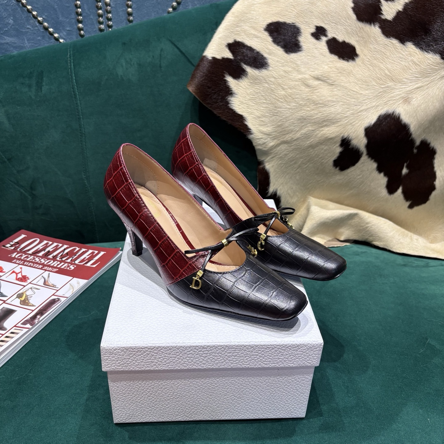 Dior Style Leather Women's Shoes Lookbook Reference image 2