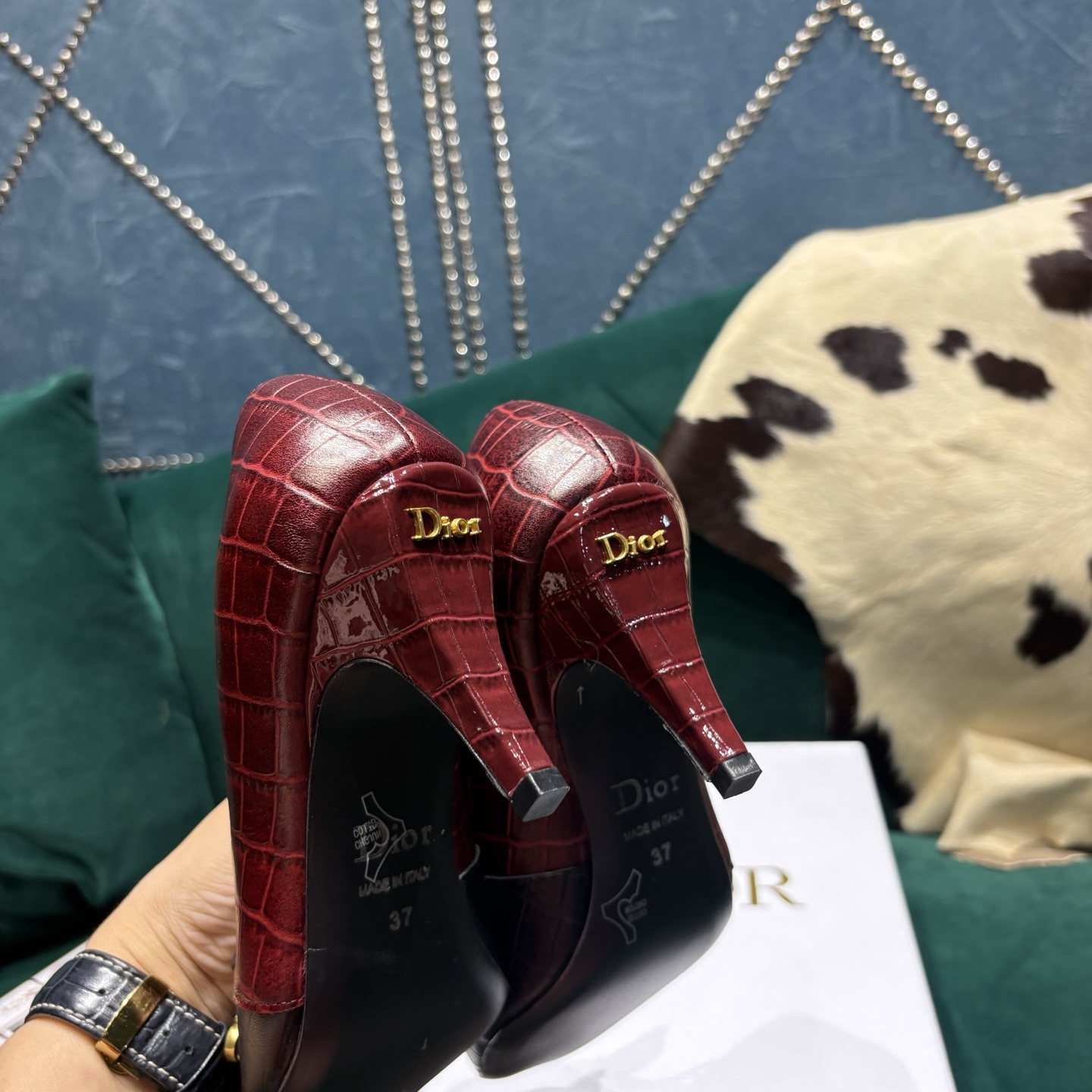 Dior Style Leather Women's Shoes style reference detail image 8 from source 785009