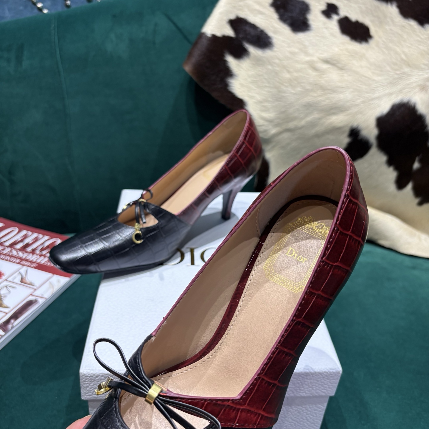 Dior Style Leather Women's Shoes style reference detail image 5 from source 785009