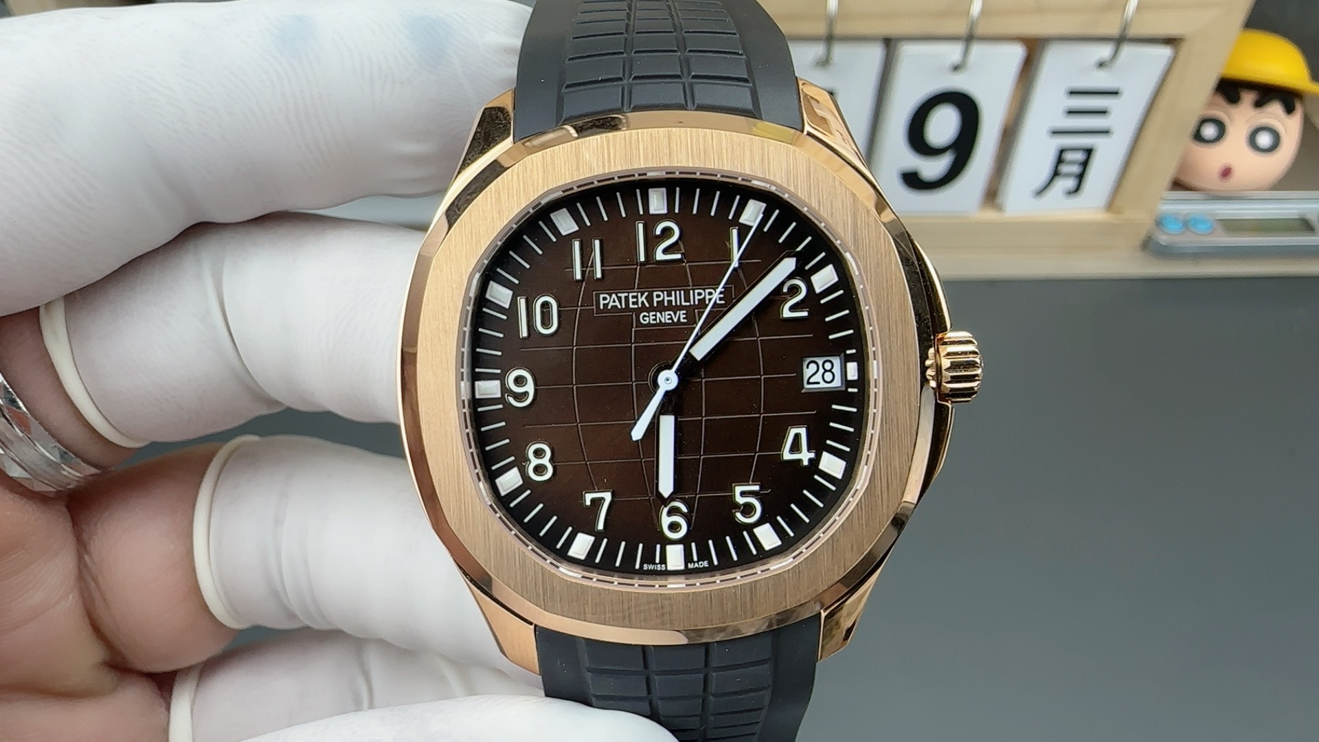 NO:754987,3K rose gold grenade/42mm watch diameter/324 all-in-one machine,198609093K 玫瑰金手雷/42mm 表径/324 一体机,,Watch