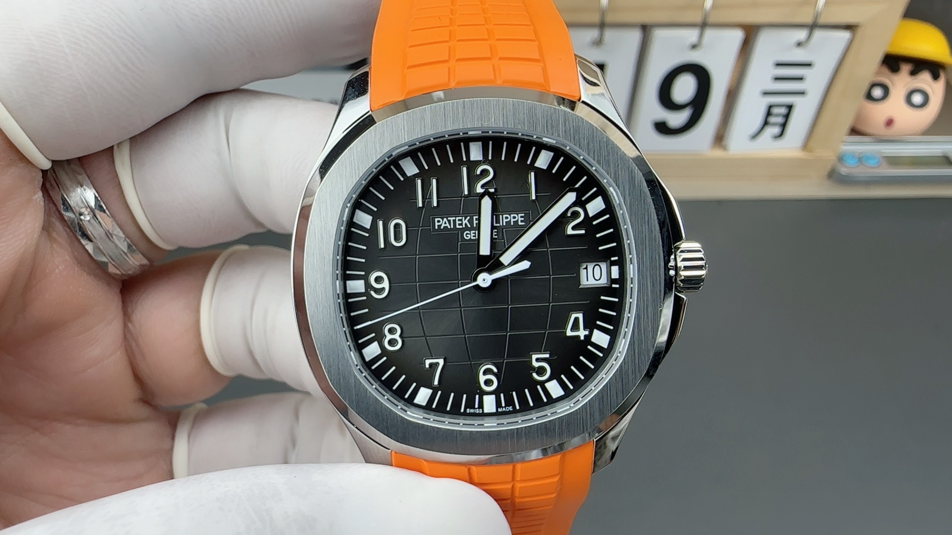 NO:754975,3K grenade/orange tape/42mm diameter/324 all-in-one machine,198609093K 手雷/橙色胶带/42mm 表径/324 一体机,,Watch